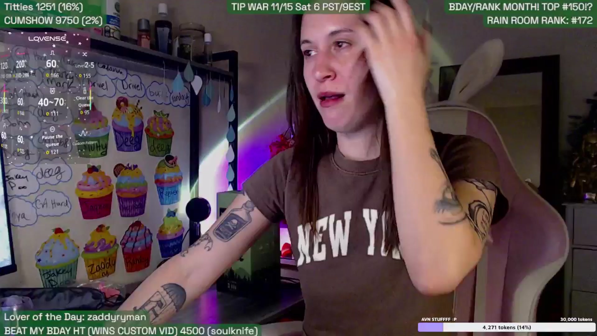 Gallery image thumbnail from SabrinaRain's myfreecams stream on, 11/14/2025, 06:24 image 1 of 20