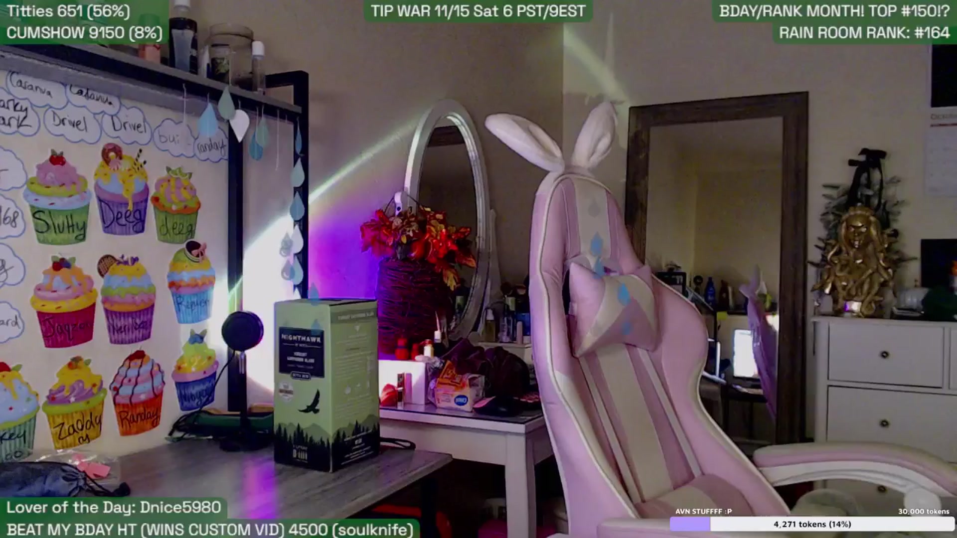 Gallery image thumbnail from SabrinaRain's myfreecams stream on, 11/14/2025, 07:16 image 5 of 20