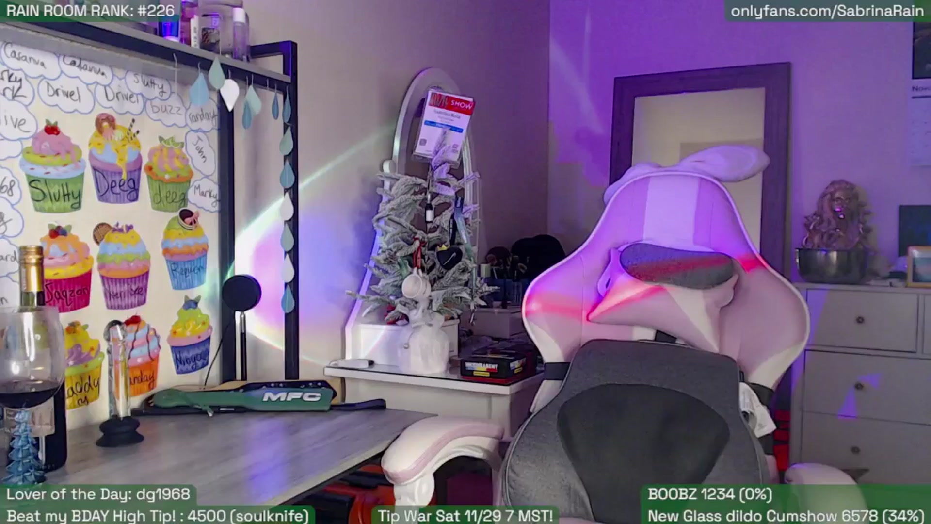 Gallery image thumbnail from SabrinaRain's myfreecams stream on, 11/25/2025, 09:16 image 14 of 20