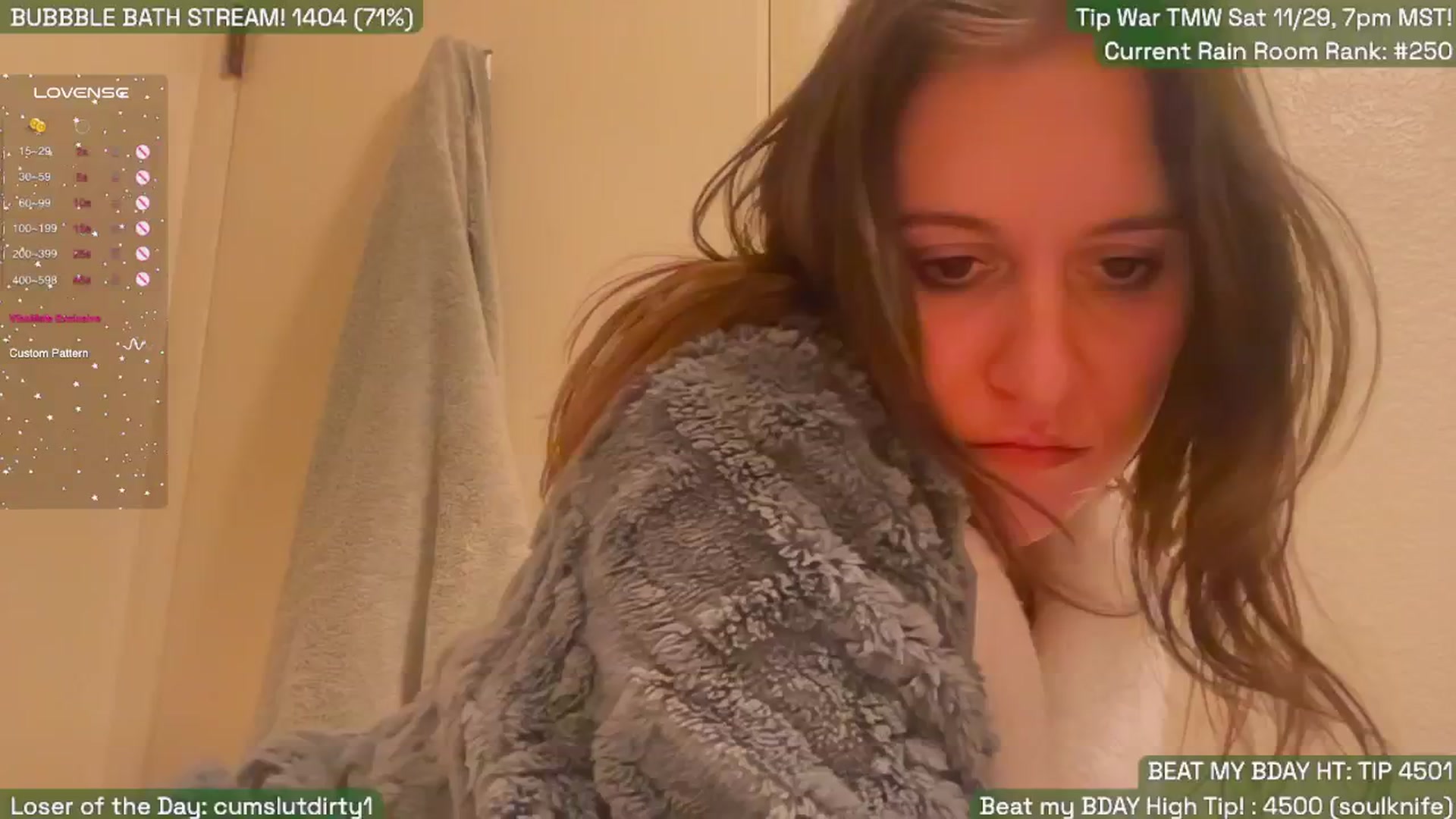 Gallery image thumbnail from SabrinaRain's myfreecams stream on, 11/29/2025, 04:04 image 10 of 20