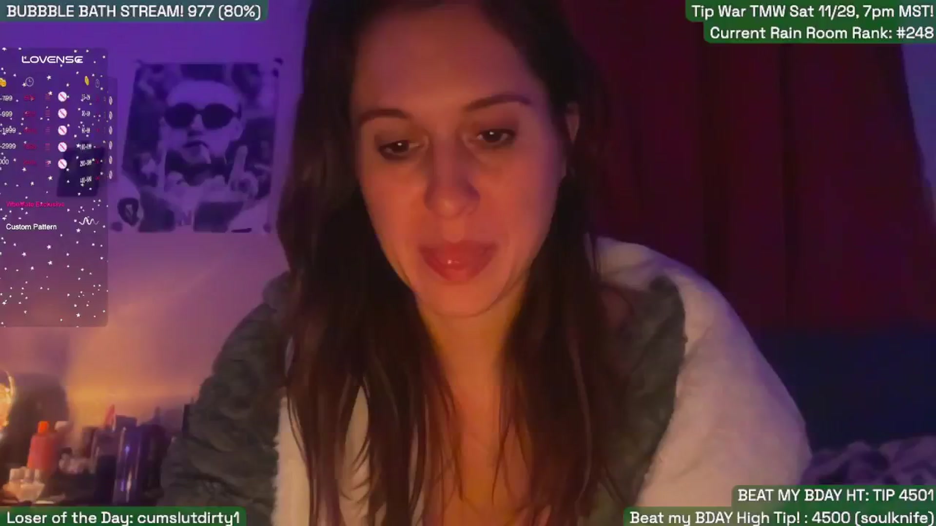 Gallery image thumbnail from SabrinaRain's myfreecams stream on, 11/29/2025, 04:04 image 19 of 20