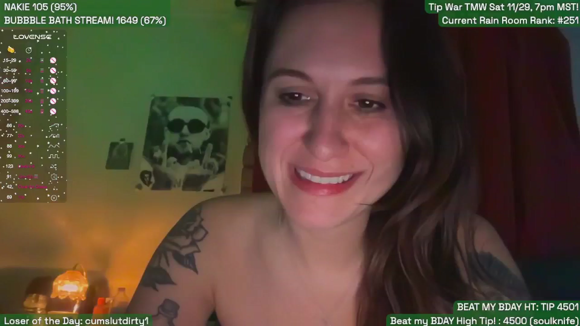 Gallery image thumbnail from SabrinaRain's myfreecams stream on, 11/29/2025, 04:04 image 3 of 20