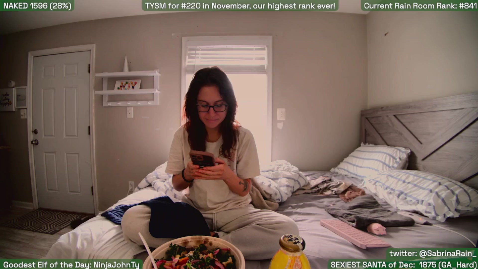 Gallery image thumbnail from SabrinaRain's myfreecams stream on, 12/05/2025, 19:12 image 4 of 20