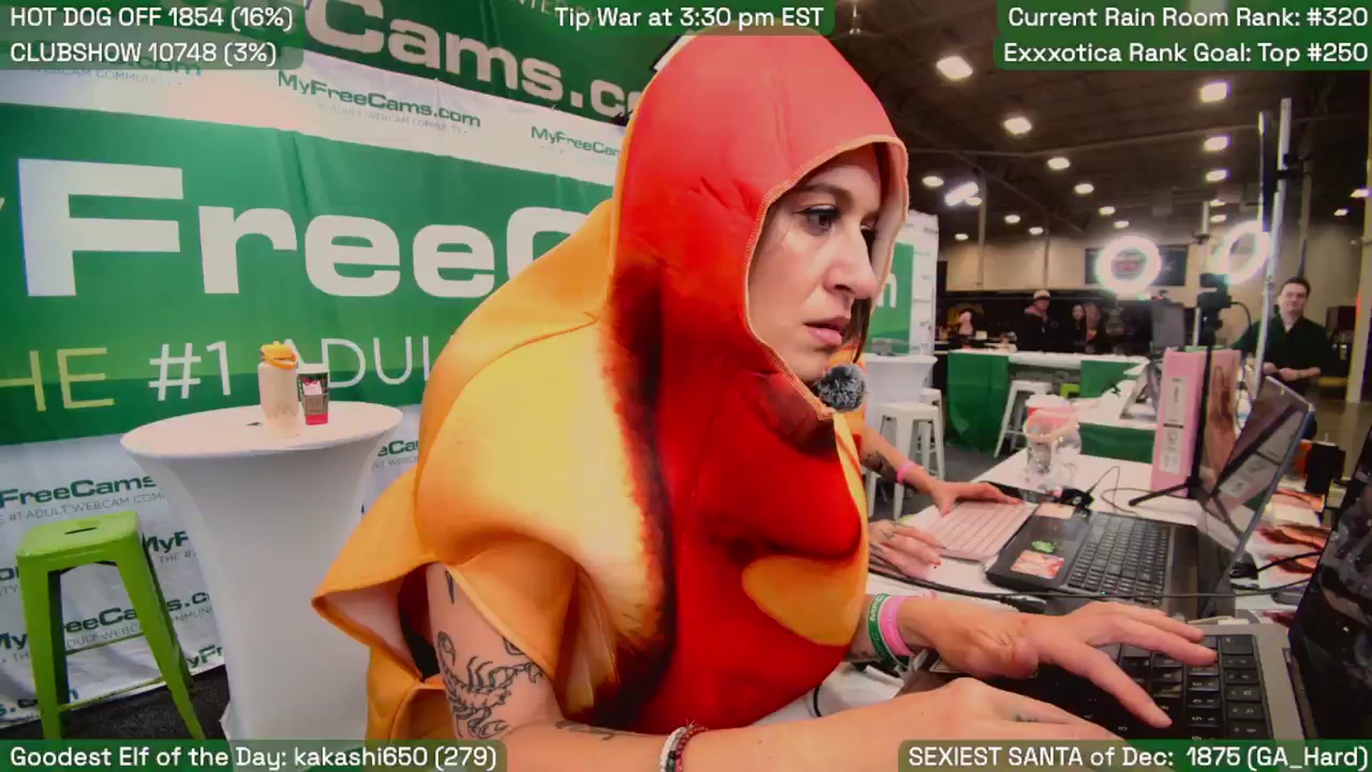 Gallery image thumbnail from SabrinaRain's myfreecams stream on, 12/07/2025, 22:49 image 6 of 20