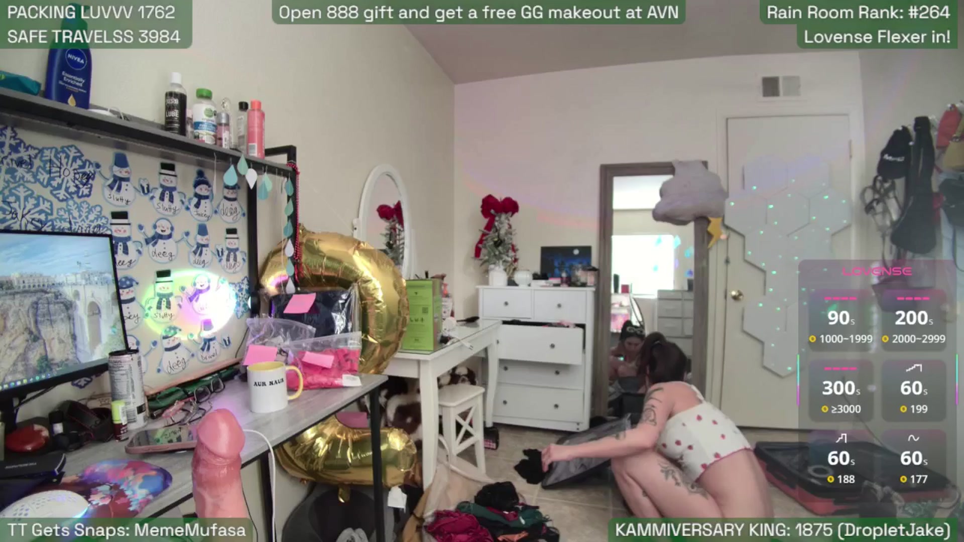 Gallery image thumbnail from SabrinaRain's myfreecams stream on, 01/18/2026, 23:31 image 13 of 20