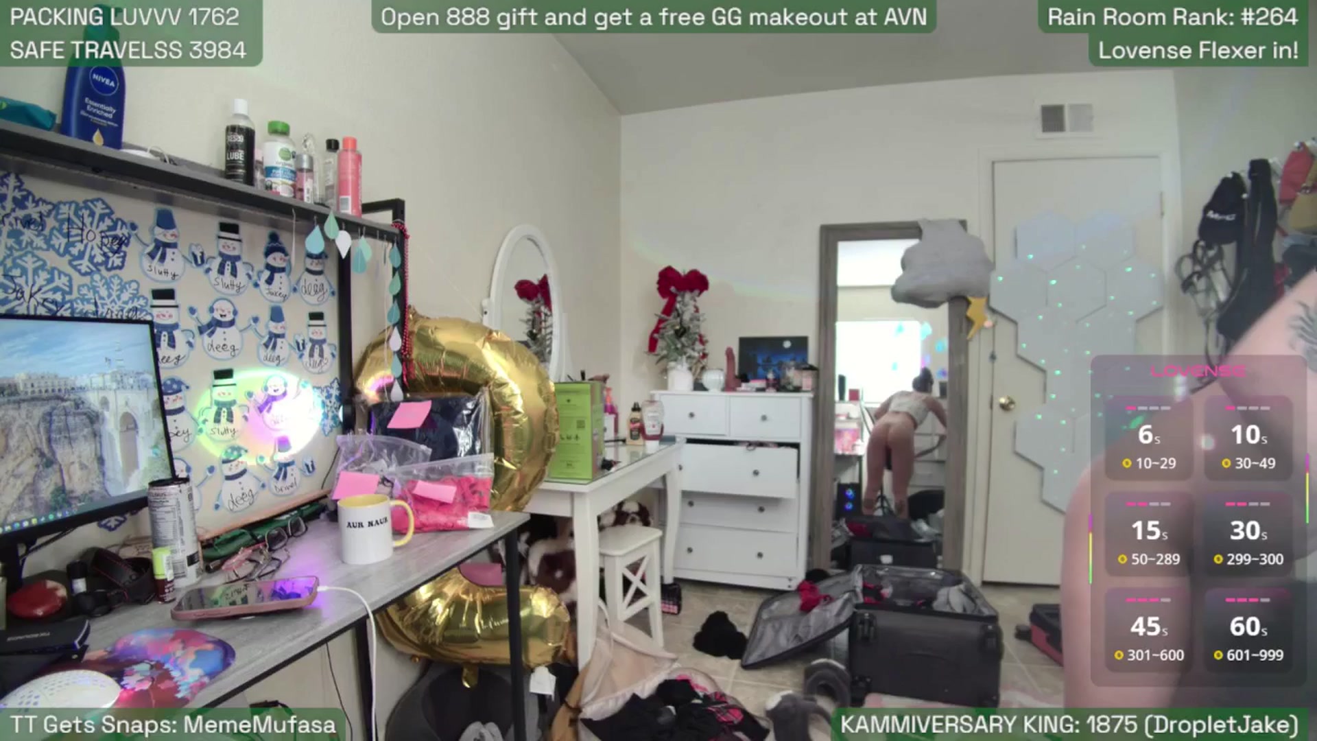 Gallery image thumbnail from SabrinaRain's myfreecams stream on, 01/18/2026, 23:31 image 11 of 20