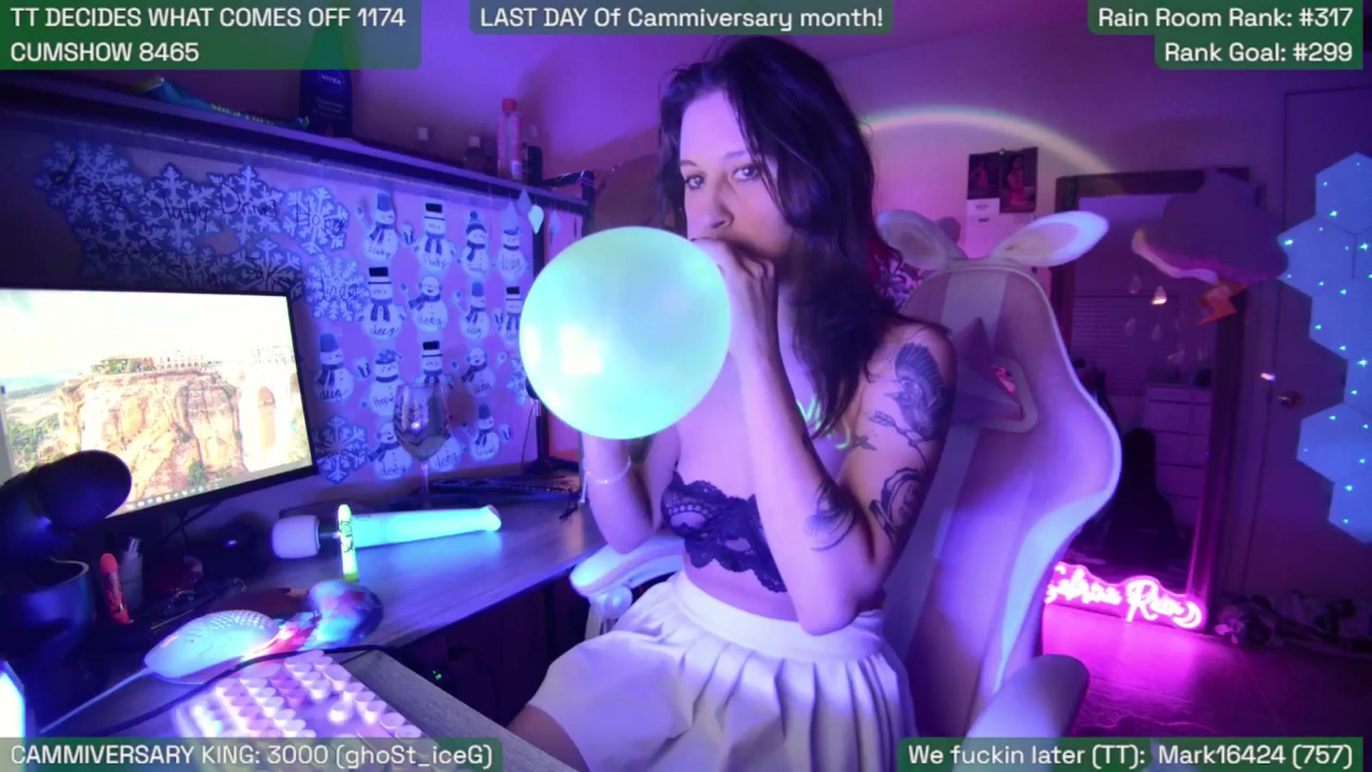 Gallery image thumbnail from SabrinaRain's myfreecams stream on, 02/01/2026, 07:37 image 1 of 20