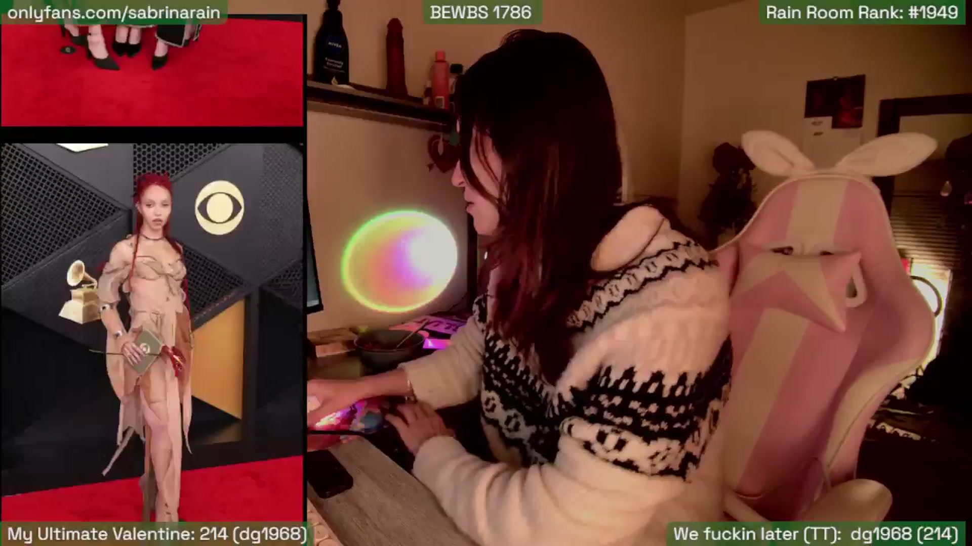 Gallery image thumbnail from SabrinaRain's myfreecams stream on, 02/02/2026, 03:03 image 9 of 20
