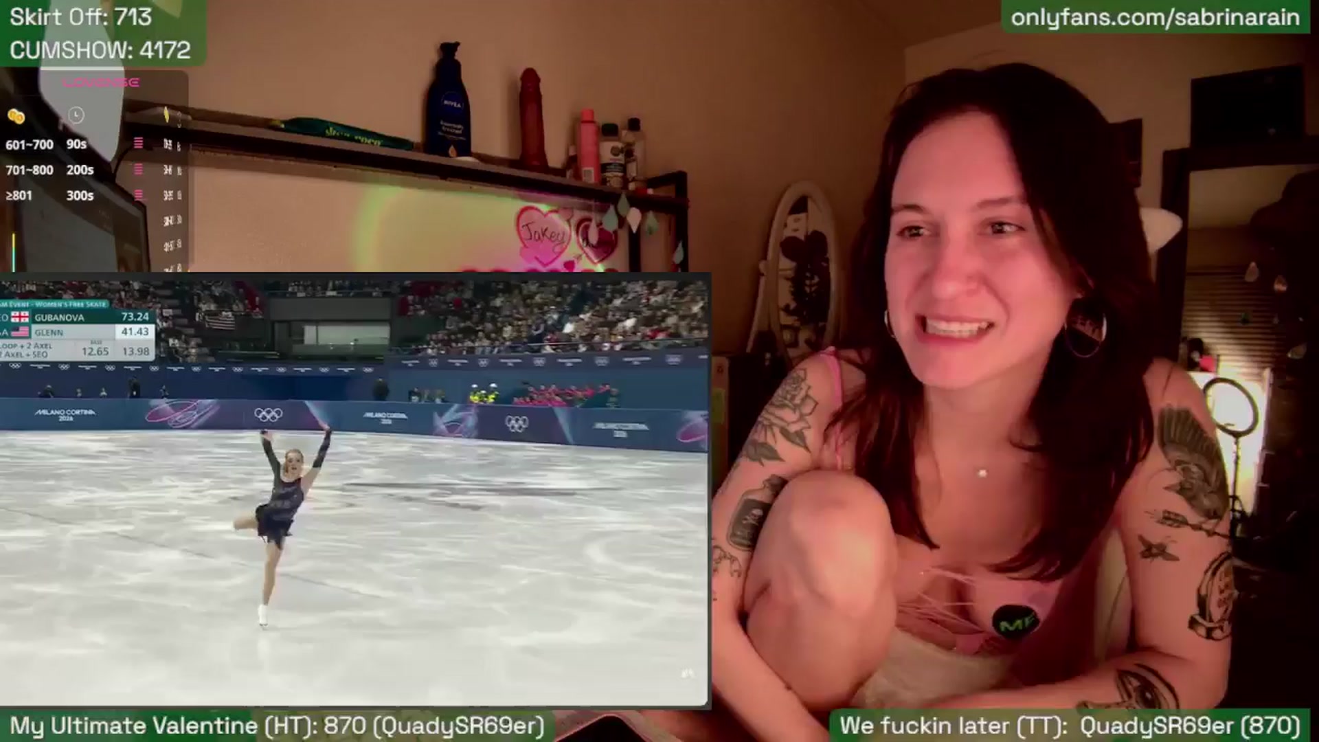 Gallery image thumbnail from SabrinaRain's myfreecams stream on, 02/10/2026, 05:38 image 16 of 20