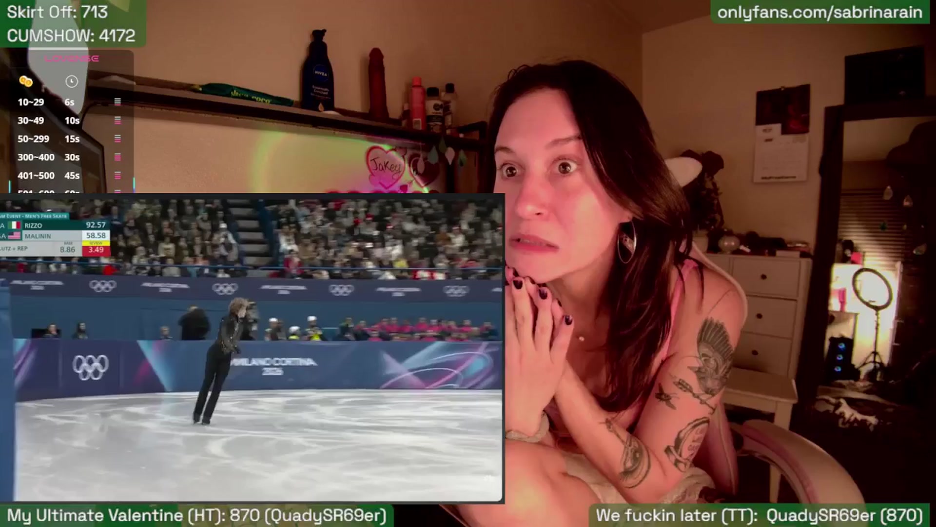 Gallery image thumbnail from SabrinaRain's myfreecams stream on, 02/10/2026, 05:38 image 15 of 20
