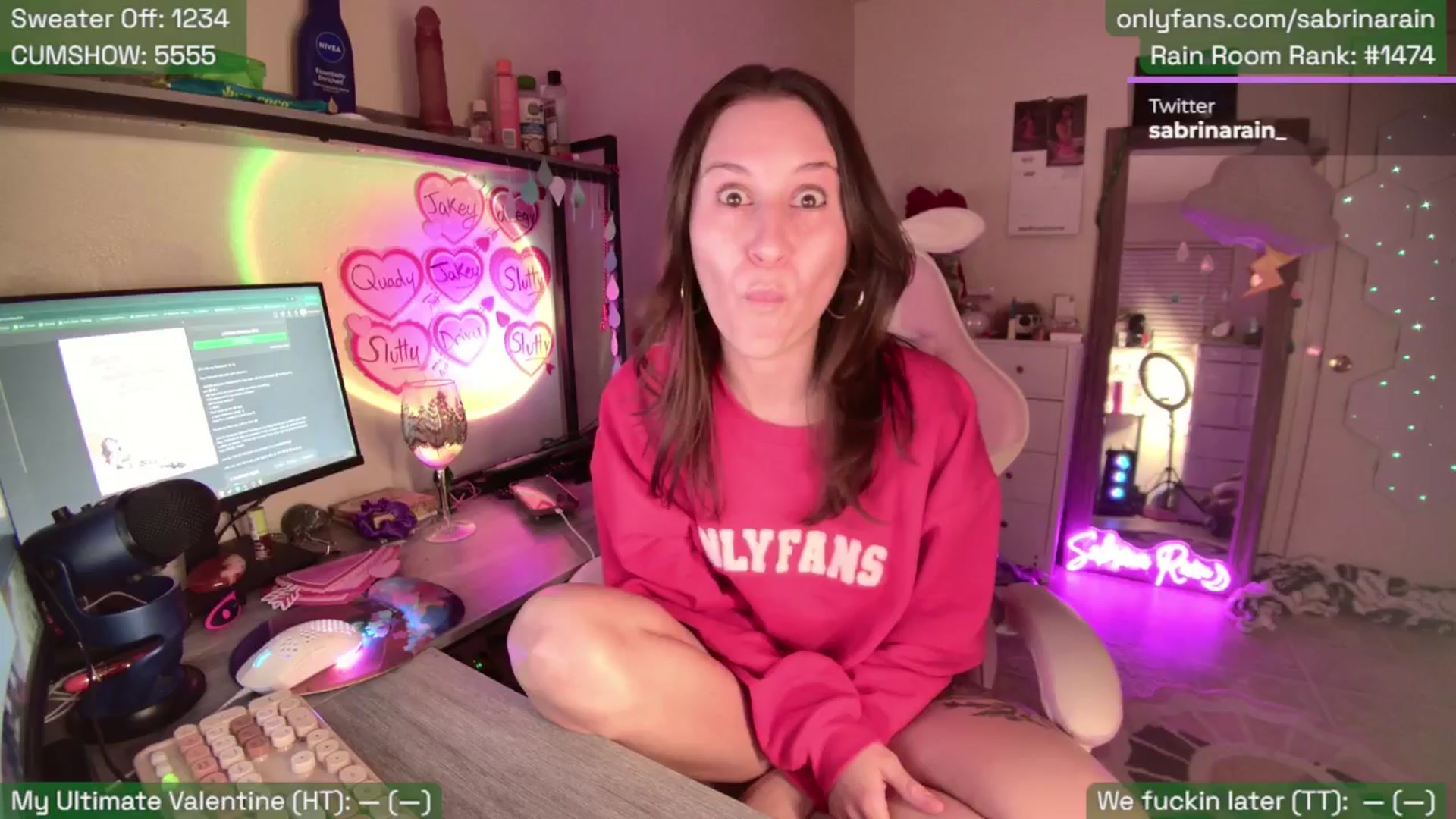 Gallery image thumbnail from SabrinaRain's myfreecams stream on, 02/11/2026, 05:02 image 1 of 20