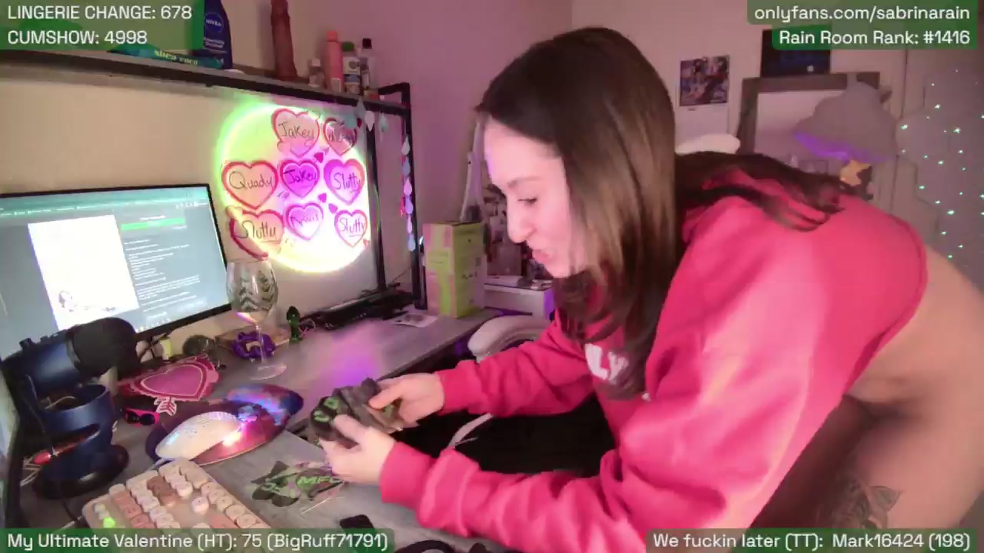 Gallery image thumbnail from SabrinaRain's myfreecams stream on, 02/11/2026, 05:02 image 18 of 20