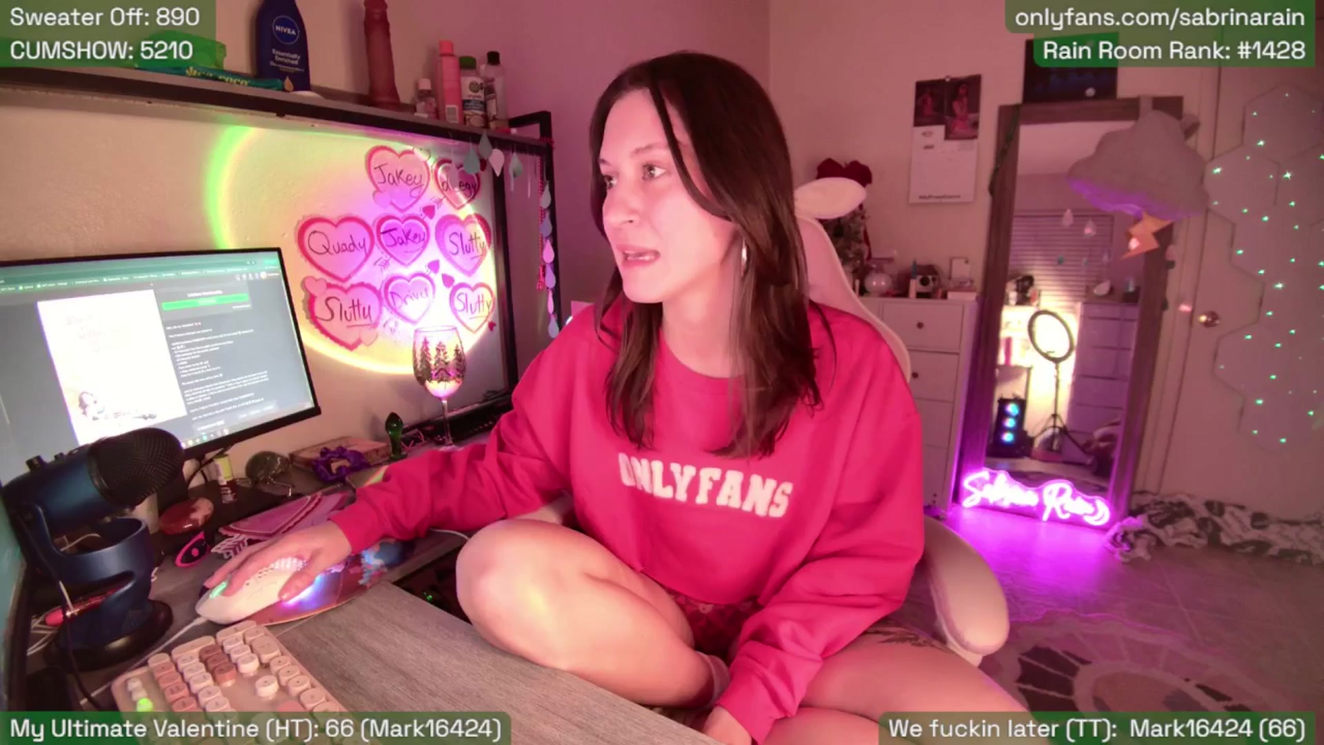 Gallery image thumbnail from SabrinaRain's myfreecams stream on, 02/11/2026, 05:02 image 9 of 20