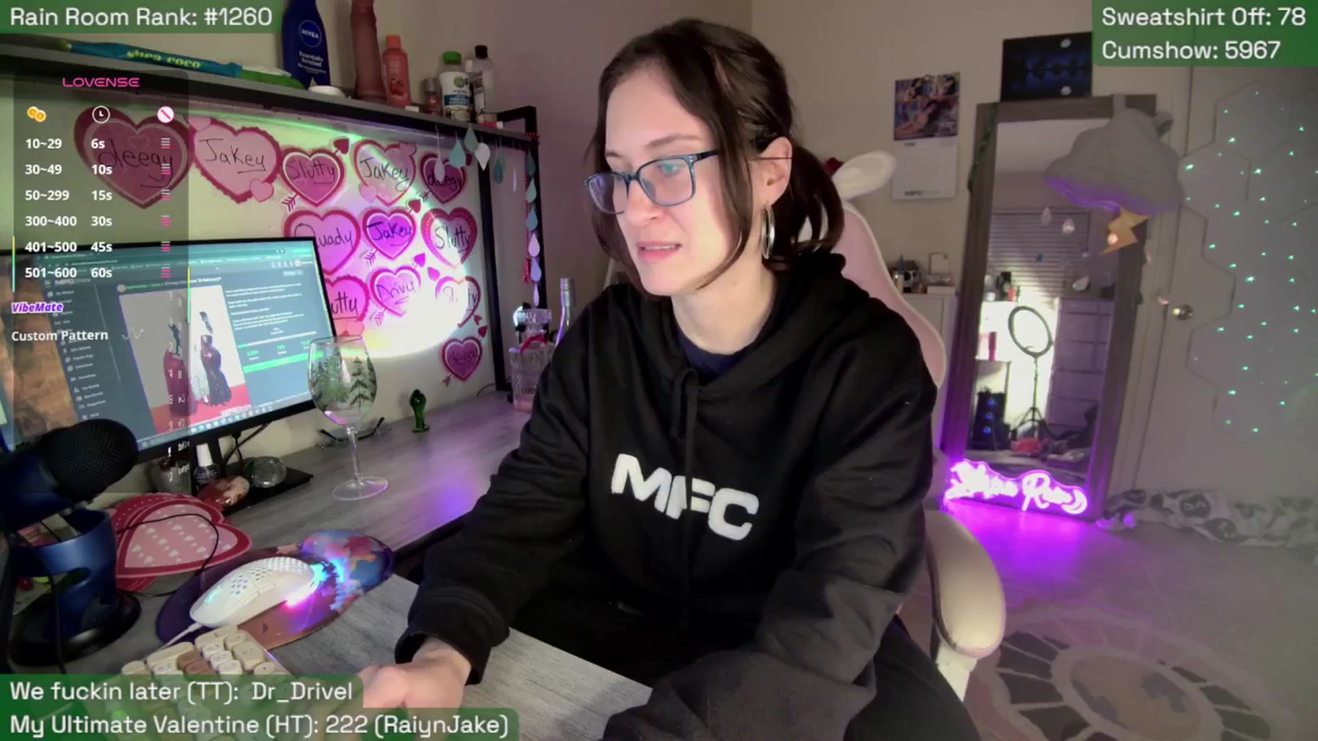 Gallery image thumbnail from SabrinaRain's myfreecams stream on, 02/20/2026, 04:46 image 6 of 20