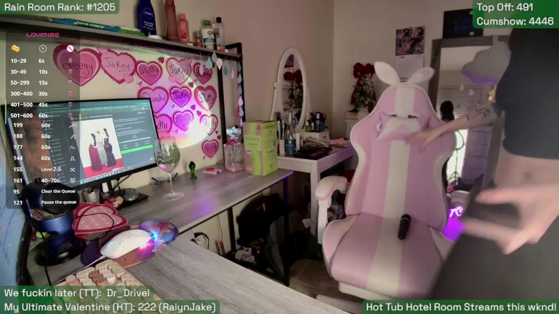 Gallery image thumbnail from SabrinaRain's myfreecams stream on, 02/20/2026, 09:00 image 7 of 20