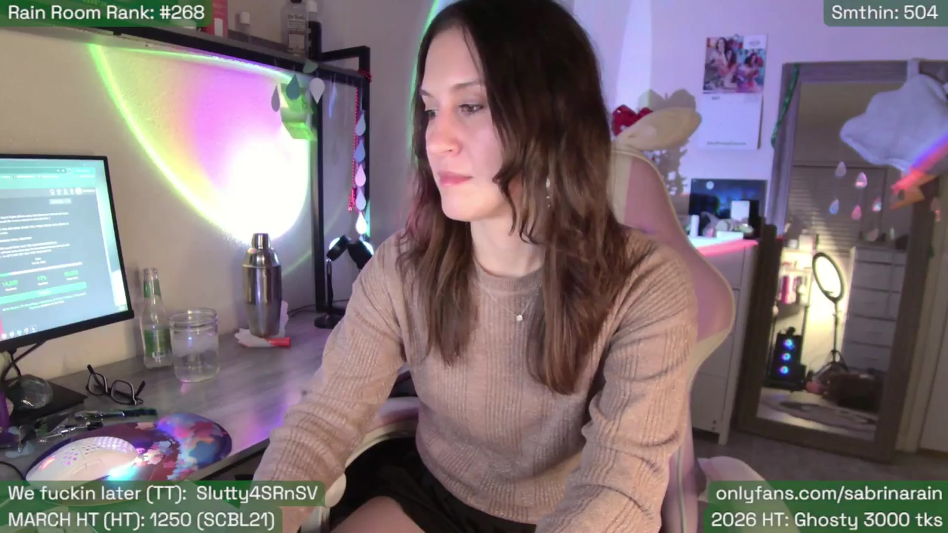 Gallery image thumbnail from SabrinaRain's myfreecams stream on, 03/05/2026, 06:33 image 4 of 20