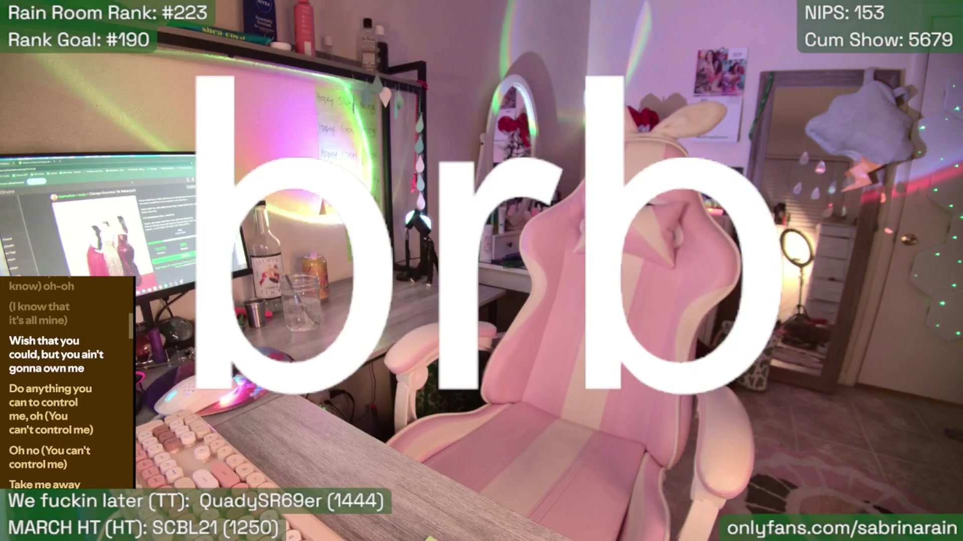Gallery image thumbnail from SabrinaRain's myfreecams stream on, 03/06/2026, 06:18 image 4 of 20