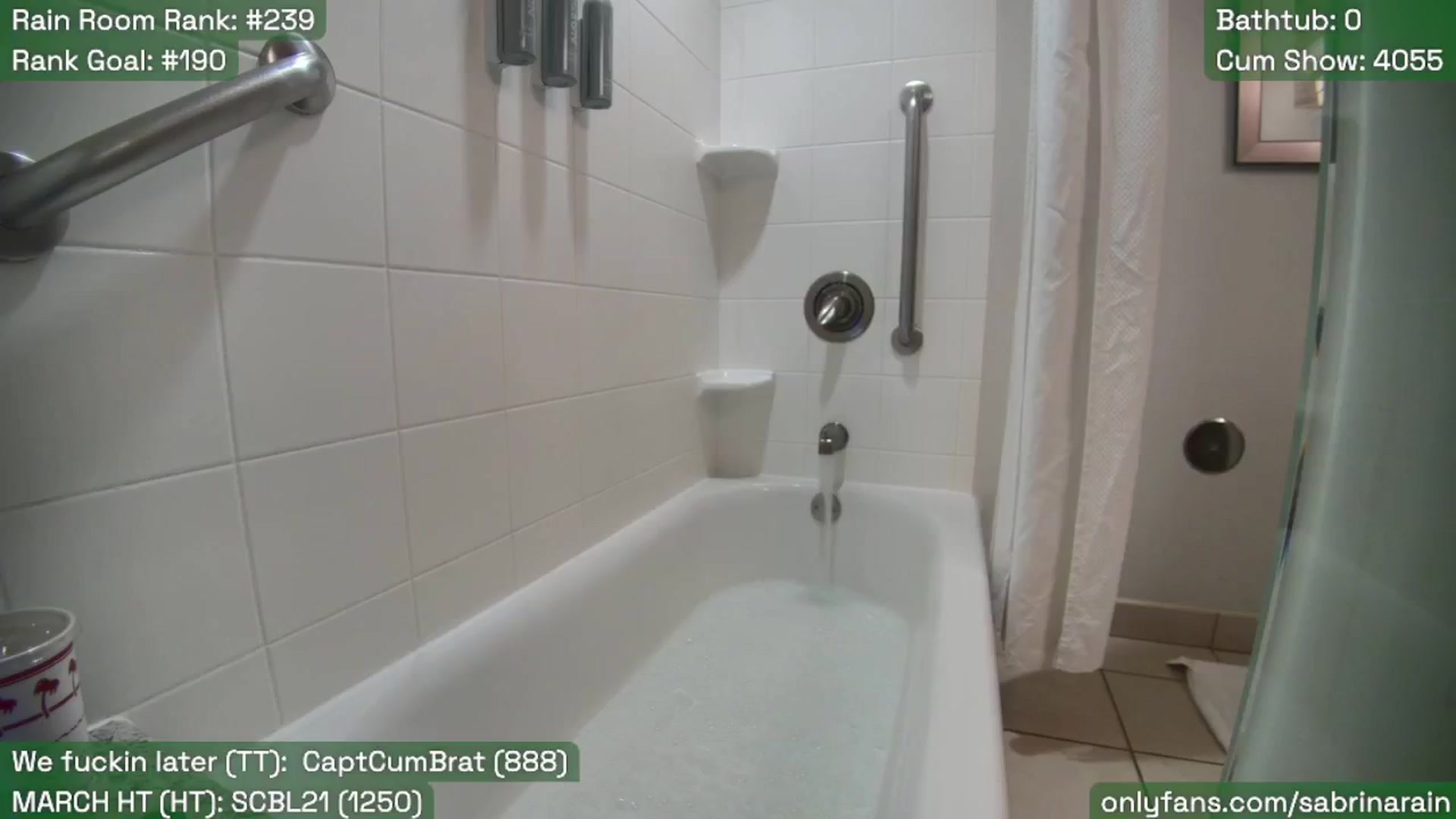 Gallery image thumbnail from SabrinaRain's myfreecams stream on, 03/07/2026, 03:45 image 1 of 20