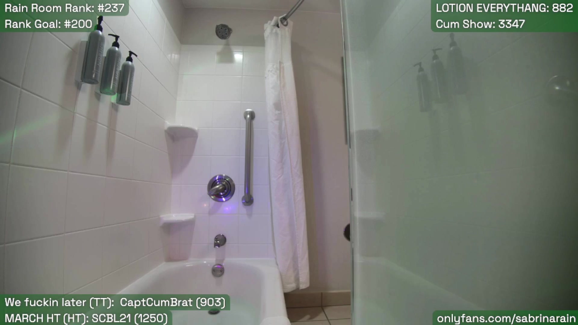 Gallery image thumbnail from SabrinaRain's myfreecams stream on, 03/07/2026, 03:45 image 9 of 20
