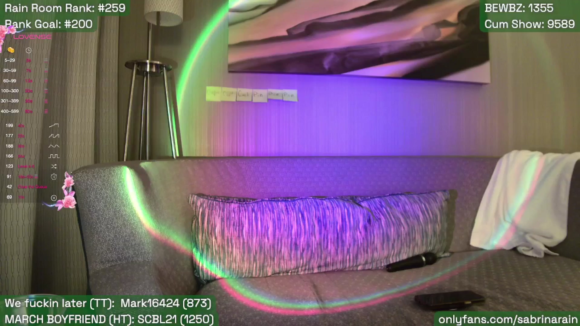 Gallery image thumbnail from SabrinaRain's myfreecams stream on, 03/08/2026, 06:59 image 16 of 20