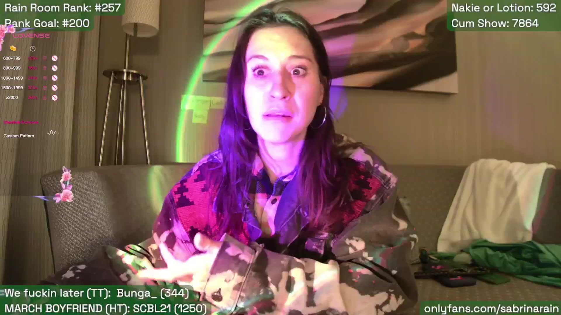 Gallery image thumbnail from SabrinaRain's myfreecams stream on, 03/08/2026, 11:05 image 12 of 20