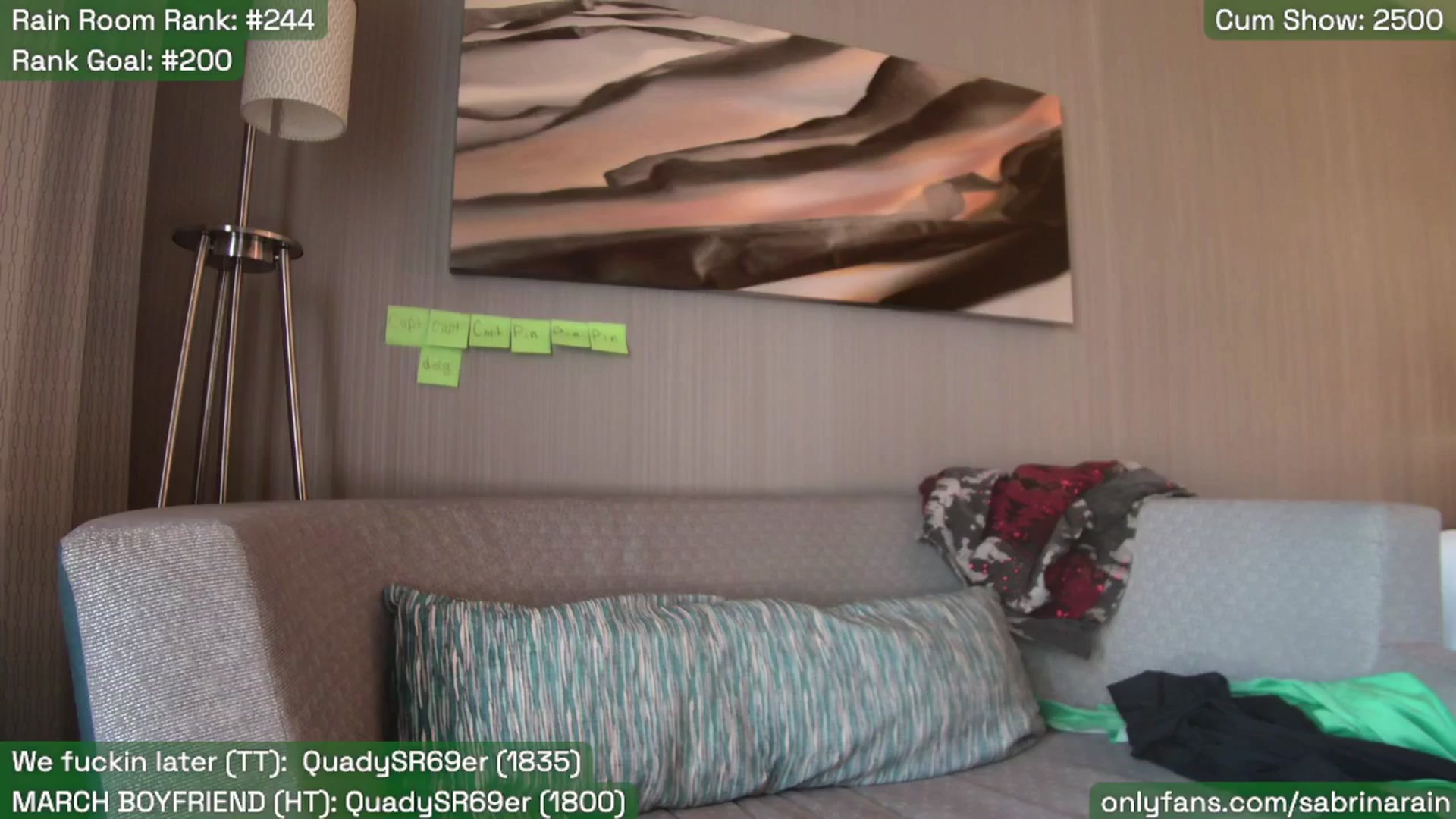 Gallery image thumbnail from SabrinaRain's myfreecams stream on, 03/08/2026, 22:52 image 11 of 20