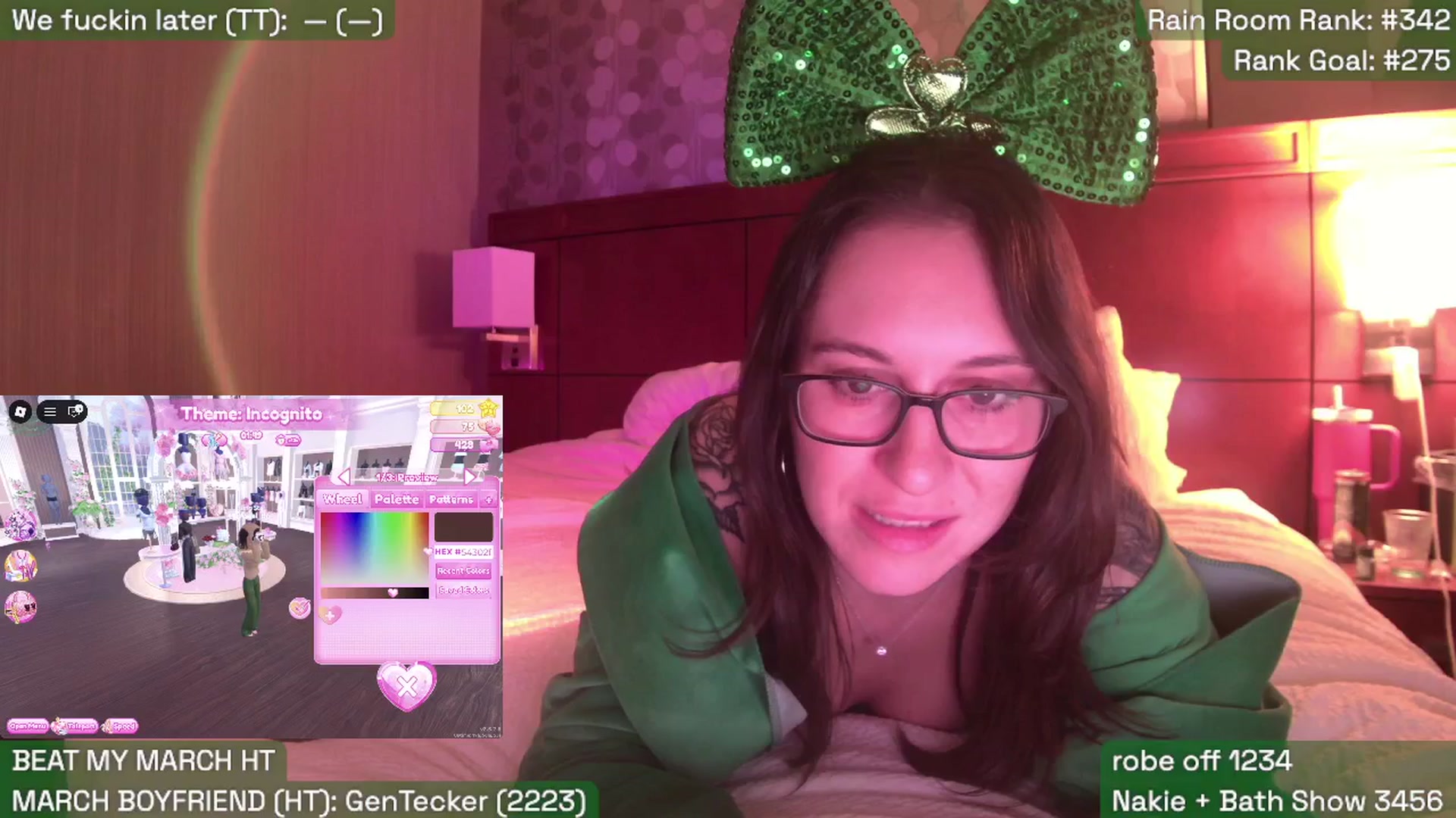 Gallery image thumbnail from SabrinaRain's myfreecams stream on, 03/15/2026, 04:50 image 1 of 20