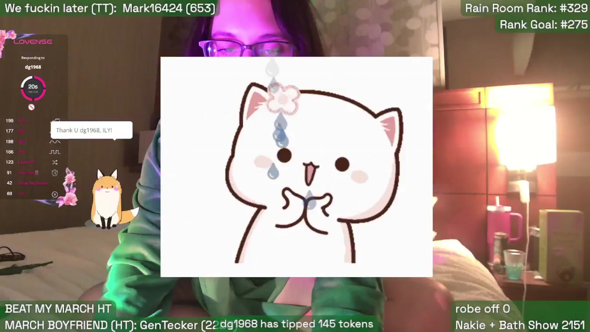 Gallery image thumbnail from SabrinaRain's myfreecams stream on, 03/15/2026, 04:50 image 7 of 20