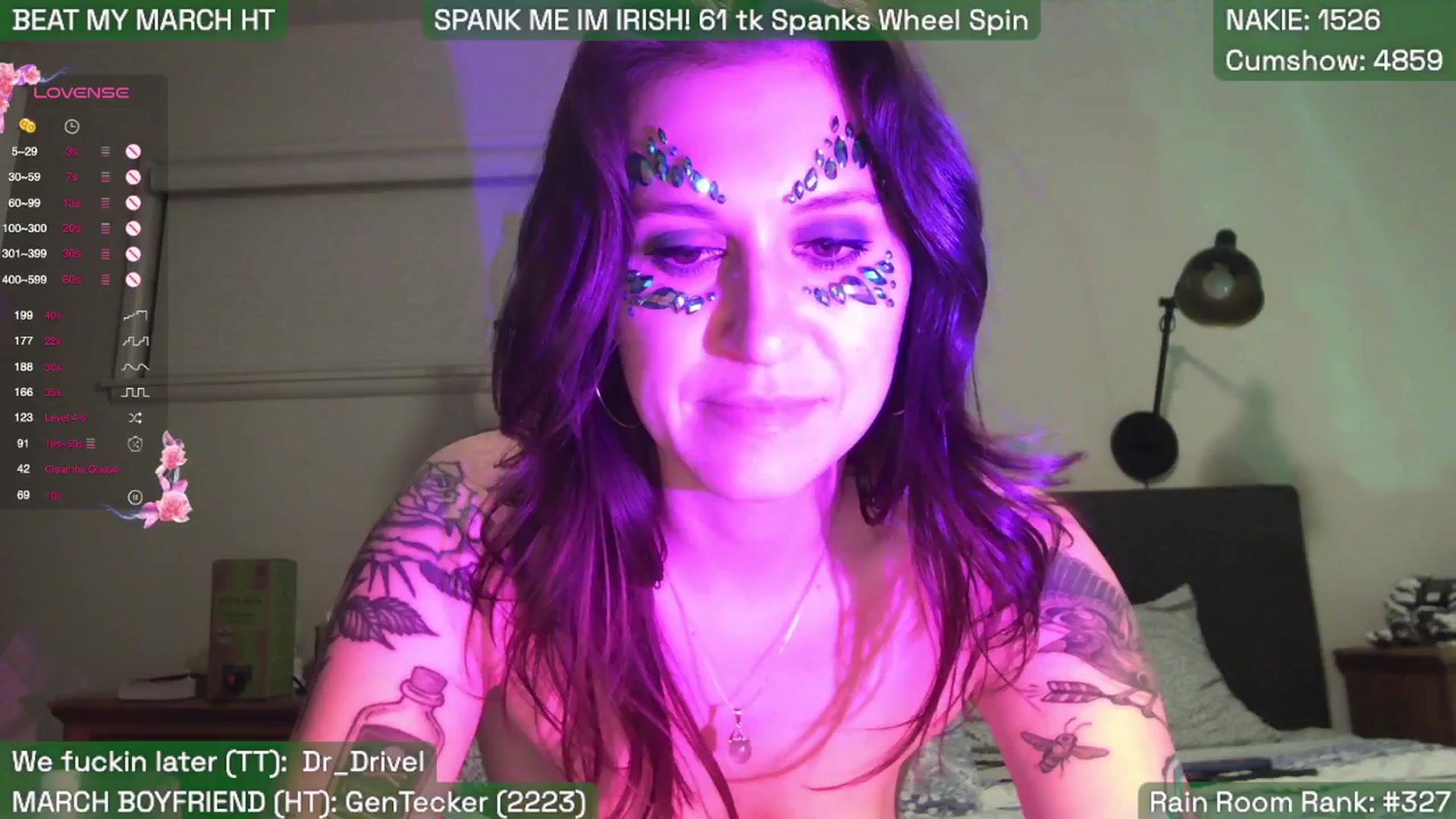 Gallery image thumbnail from SabrinaRain's myfreecams stream on, 03/18/2026, 07:07 image 14 of 20