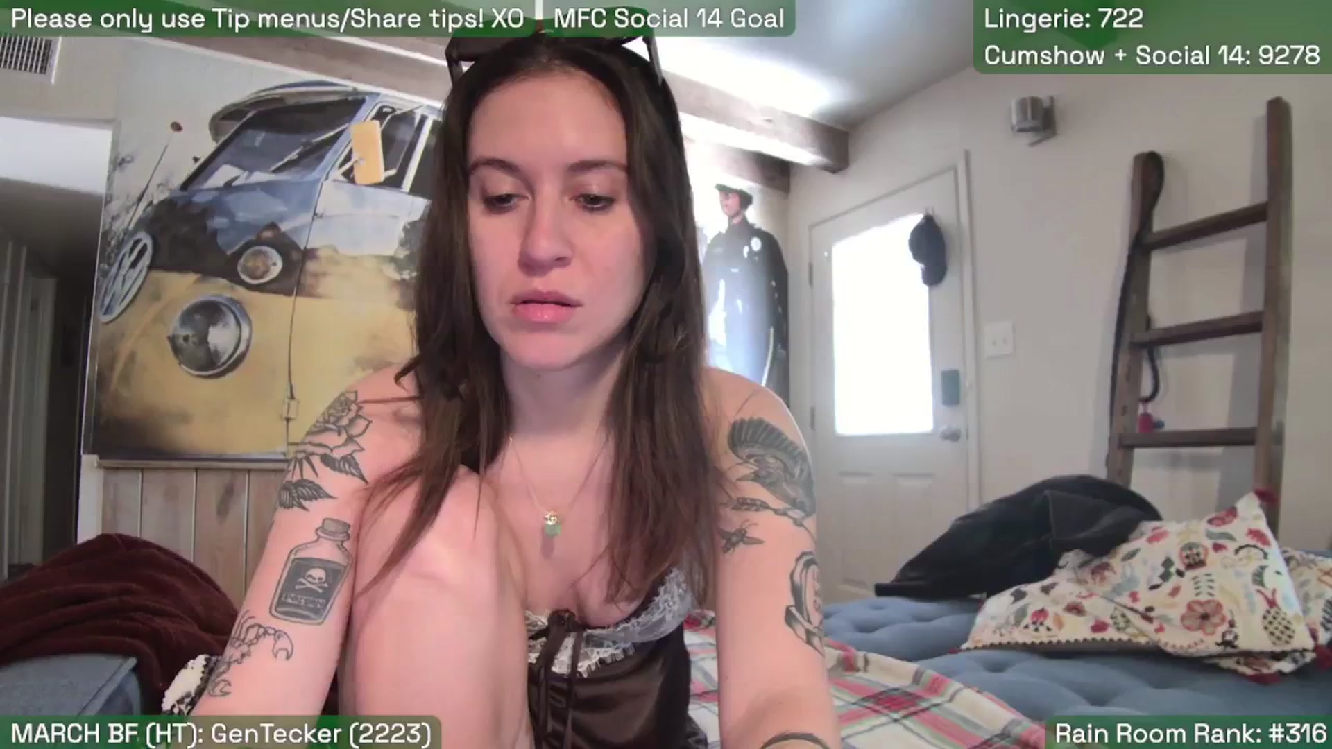 Gallery image thumbnail from SabrinaRain's myfreecams stream on, 03/19/2026, 20:04 image 10 of 20
