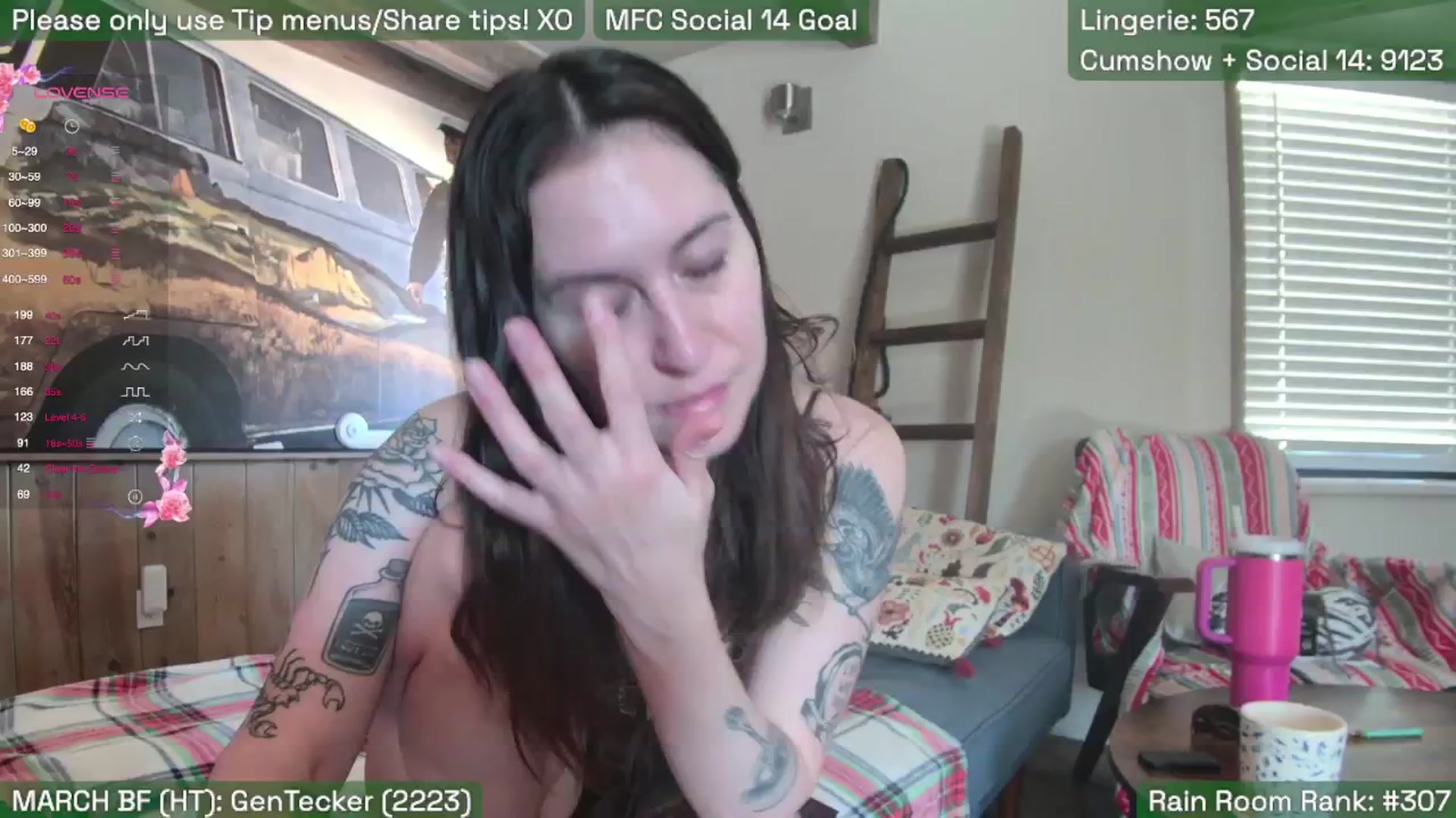 Gallery image thumbnail from SabrinaRain's myfreecams stream on, 03/20/2026, 01:12 image 1 of 20