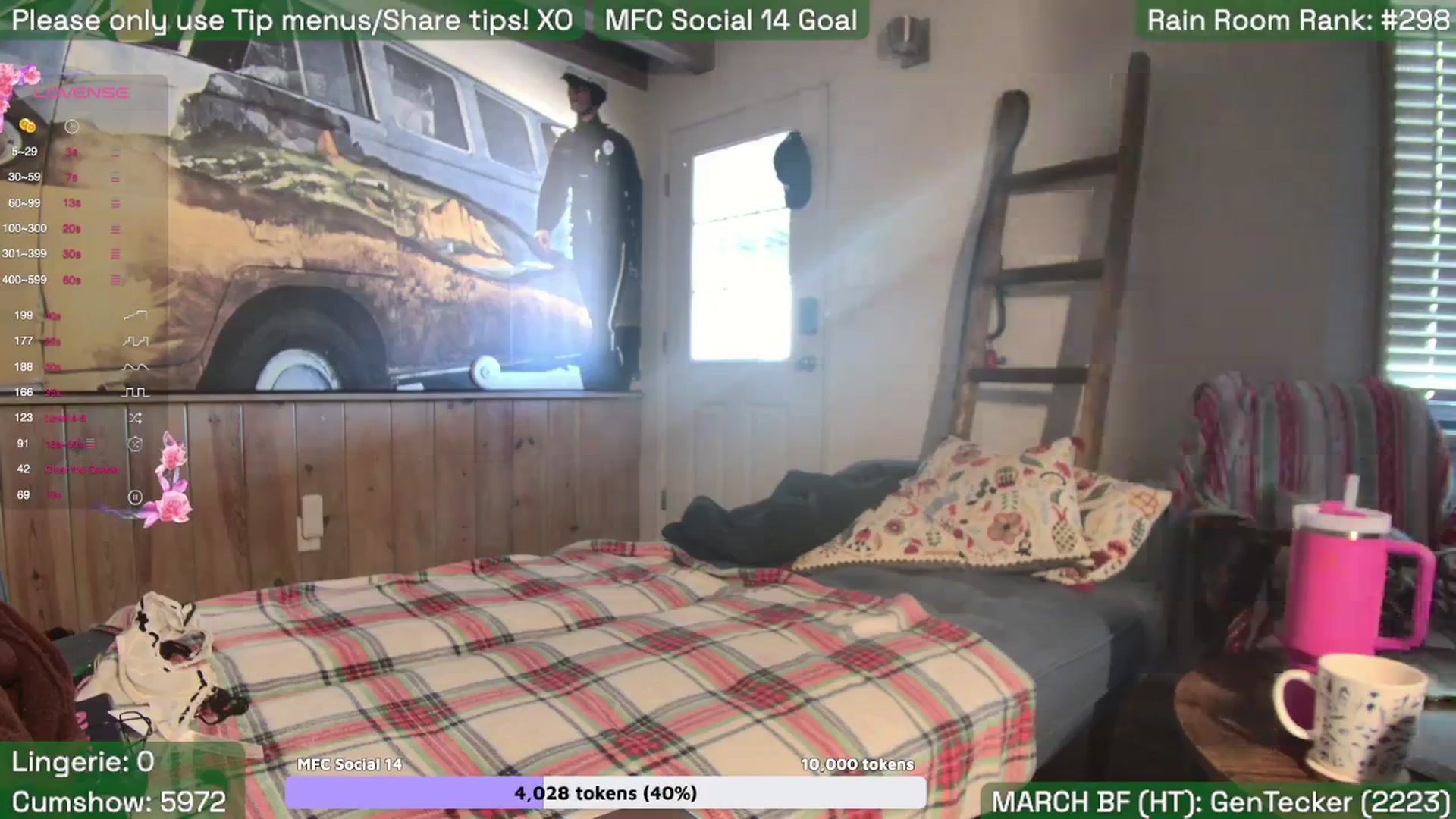 Gallery image thumbnail from SabrinaRain's myfreecams stream on, 03/20/2026, 01:12 image 7 of 20