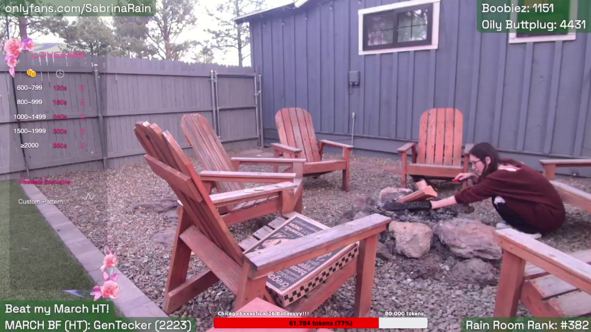 Gallery image thumbnail from SabrinaRain's myfreecams stream on, 03/29/2026, 04:21 image 6 of 20