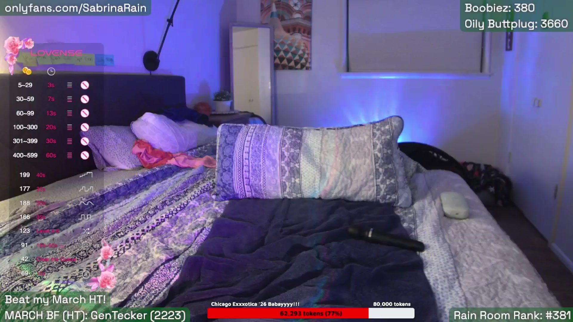 Gallery image thumbnail from SabrinaRain's myfreecams stream on, 03/29/2026, 04:21 image 14 of 20
