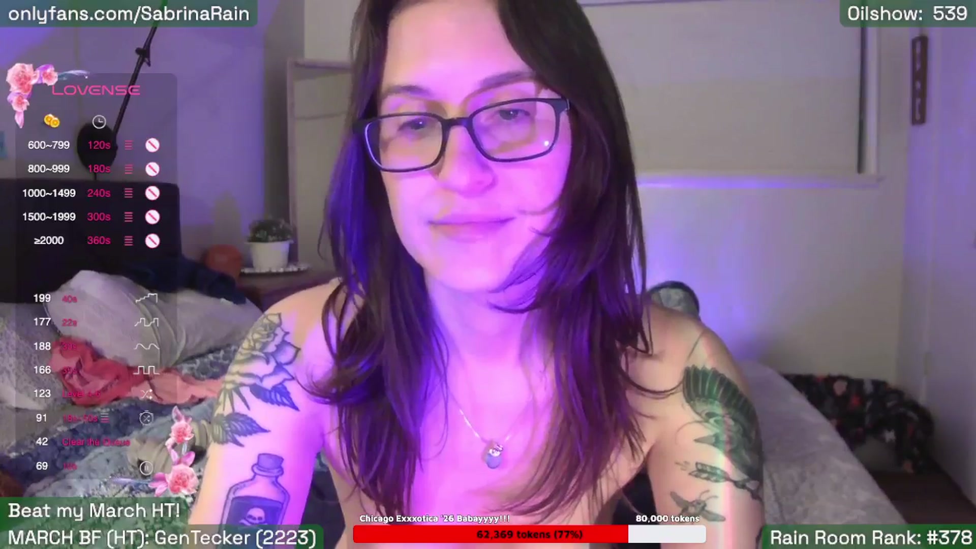 Gallery image thumbnail from SabrinaRain's myfreecams stream on, 03/29/2026, 09:11 image 4 of 20