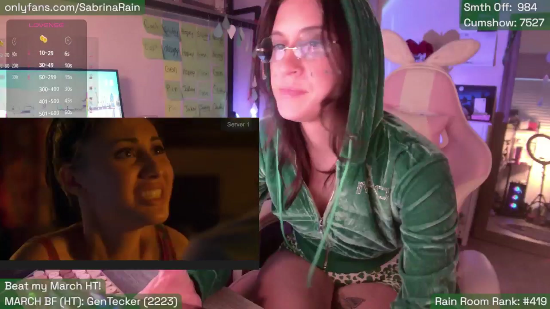 Gallery image thumbnail from SabrinaRain's myfreecams stream on, 04/01/2026, 02:00 image 2 of 20
