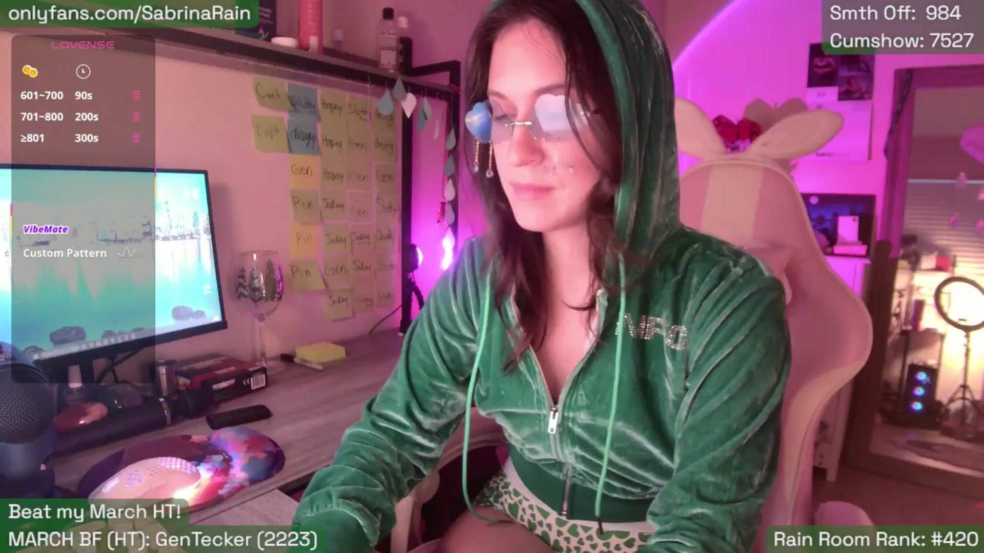 Gallery image thumbnail from SabrinaRain's myfreecams stream on, 04/01/2026, 02:00 image 7 of 20