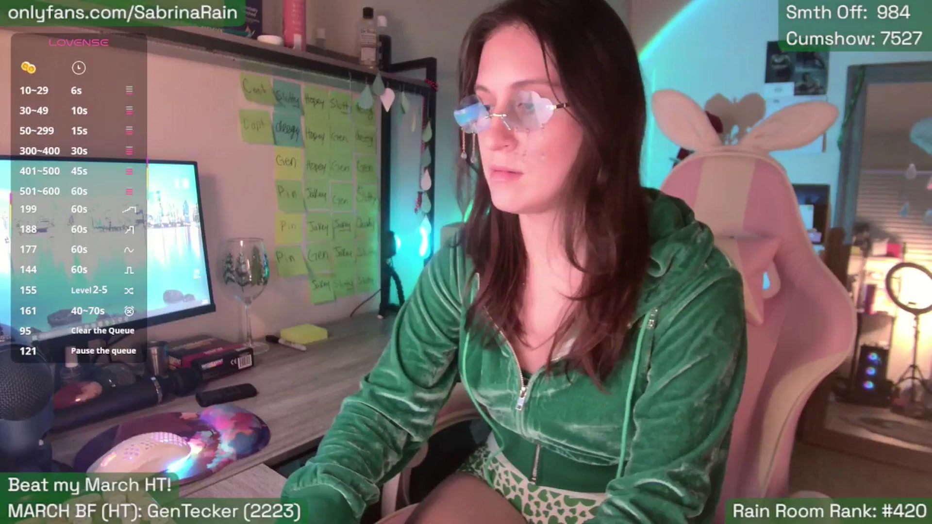 Gallery image thumbnail from SabrinaRain's myfreecams stream on, 04/01/2026, 02:00 image 16 of 20