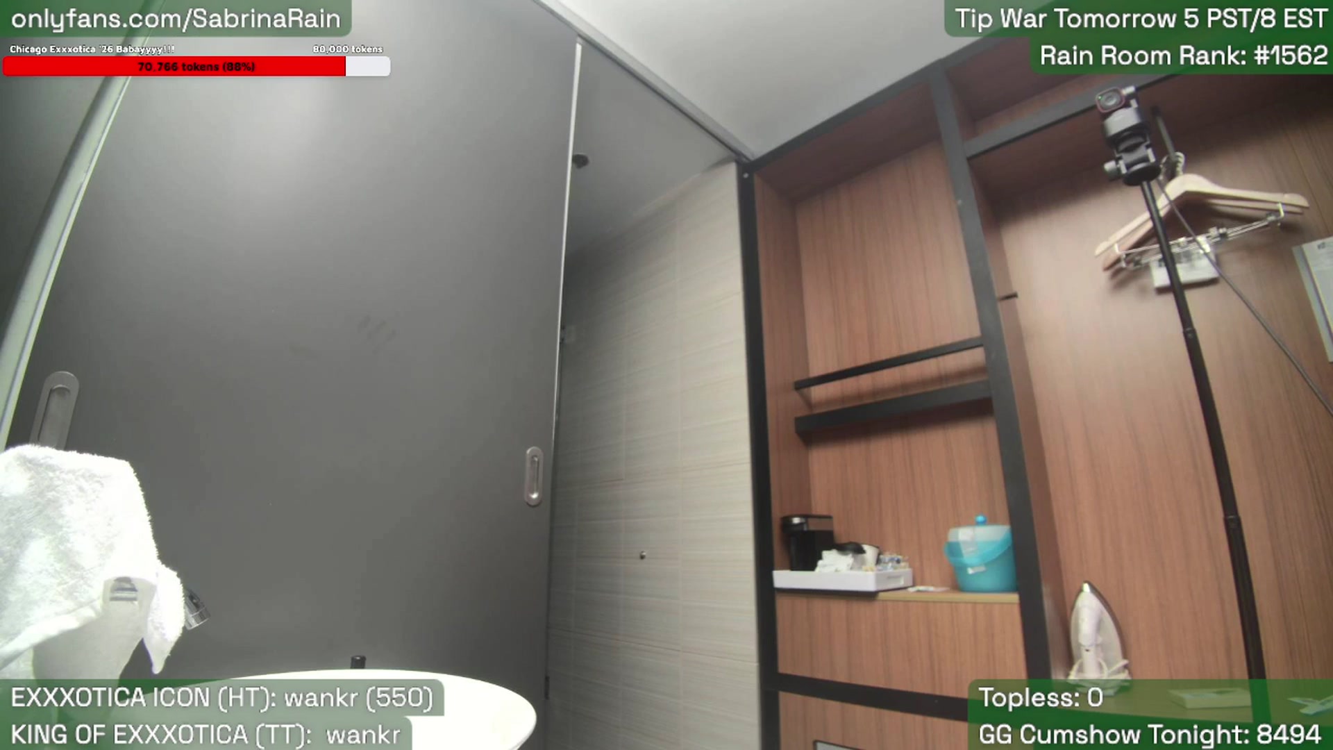 Gallery image thumbnail from SabrinaRain's myfreecams stream on, 04/10/2026, 20:39 image 9 of 20