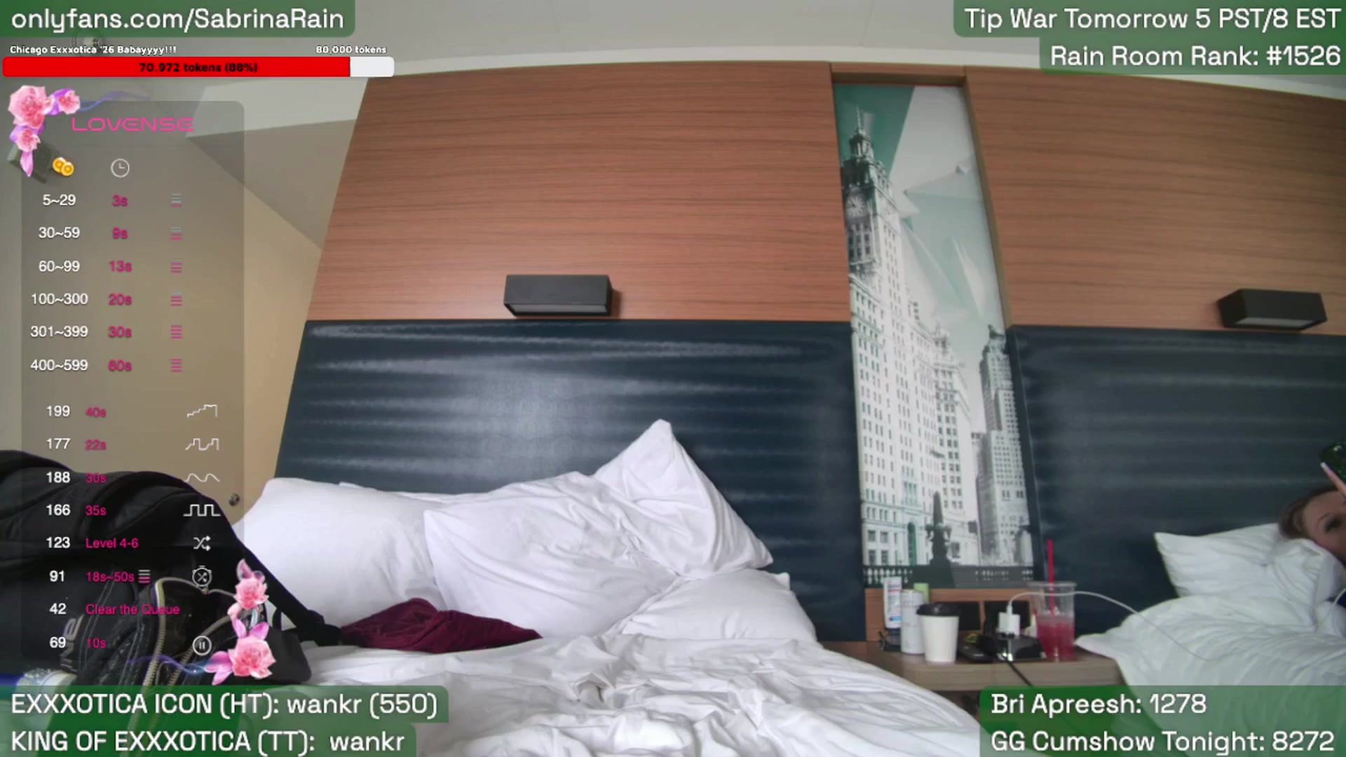 Gallery image thumbnail from SabrinaRain's myfreecams stream on, 04/10/2026, 20:39 image 20 of 20
