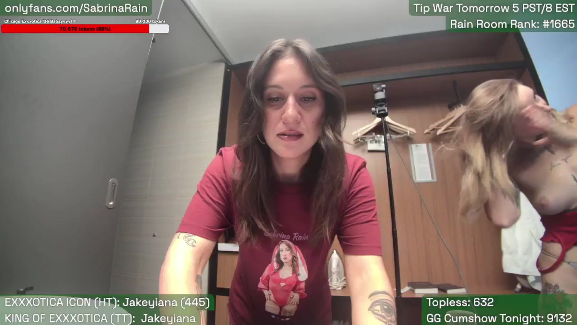 Gallery image thumbnail from SabrinaRain's myfreecams stream on, 04/10/2026, 20:39 image 8 of 20