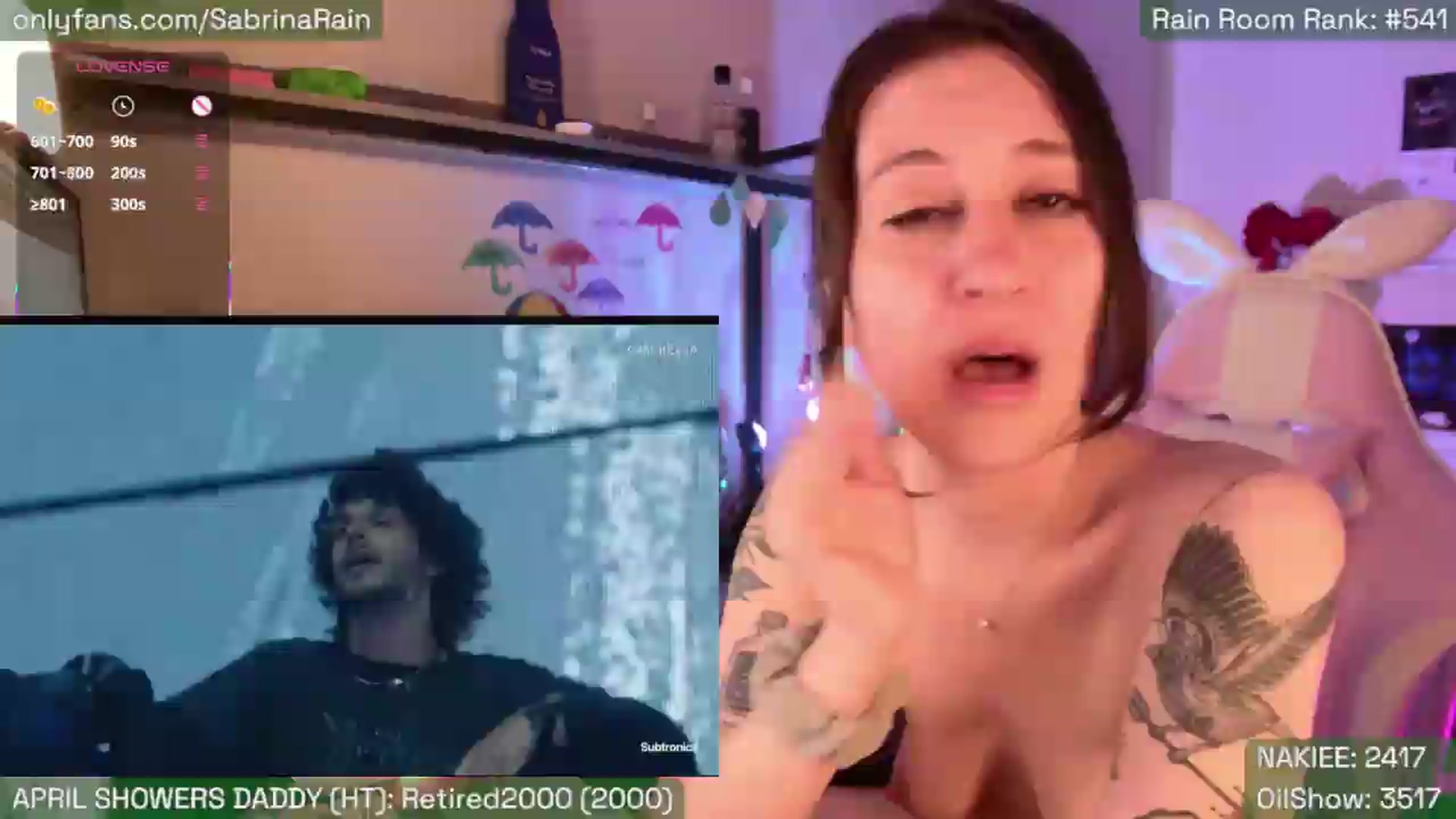Gallery image thumbnail from SabrinaRain's myfreecams stream on, 04/20/2026, 05:09 image 1 of 20