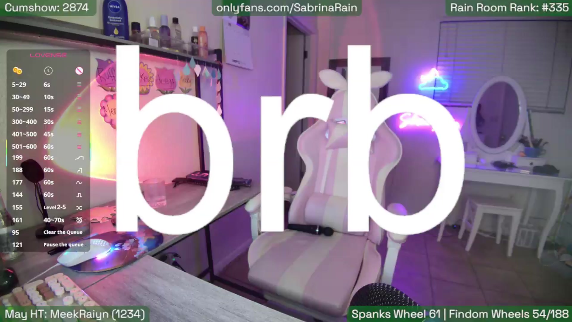 Gallery image thumbnail from SabrinaRain's myfreecams stream on, 05/02/2026, 06:42 image 16 of 20