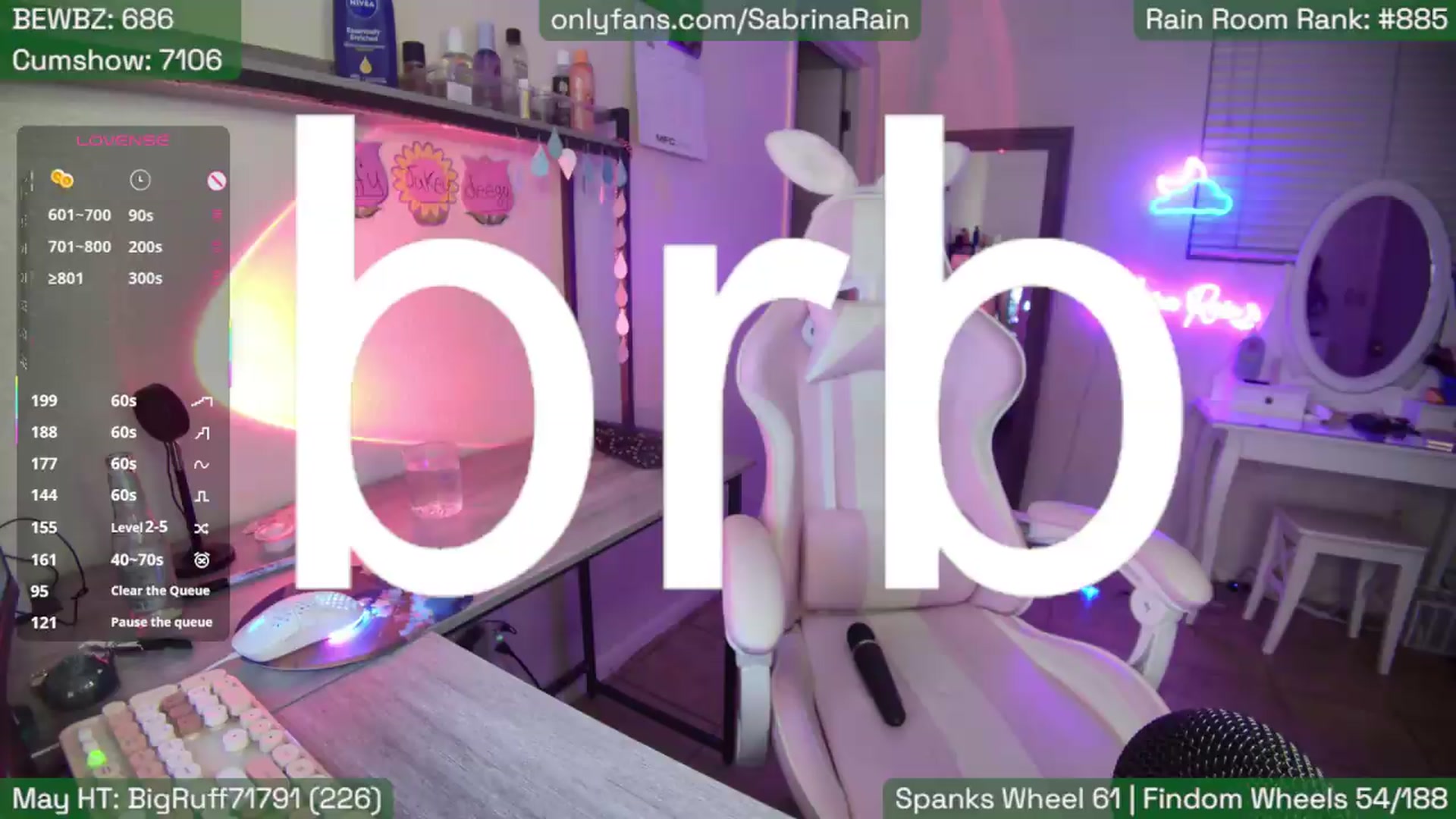 Gallery image thumbnail from SabrinaRain's myfreecams stream on, 05/02/2026, 06:42 image 3 of 20