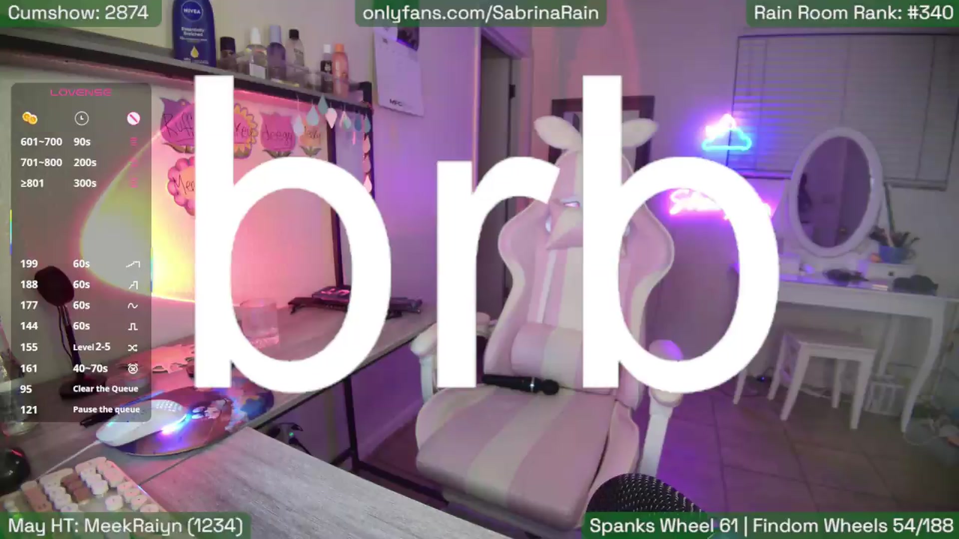 Gallery image thumbnail from SabrinaRain's myfreecams stream on, 05/02/2026, 06:42 image 17 of 20