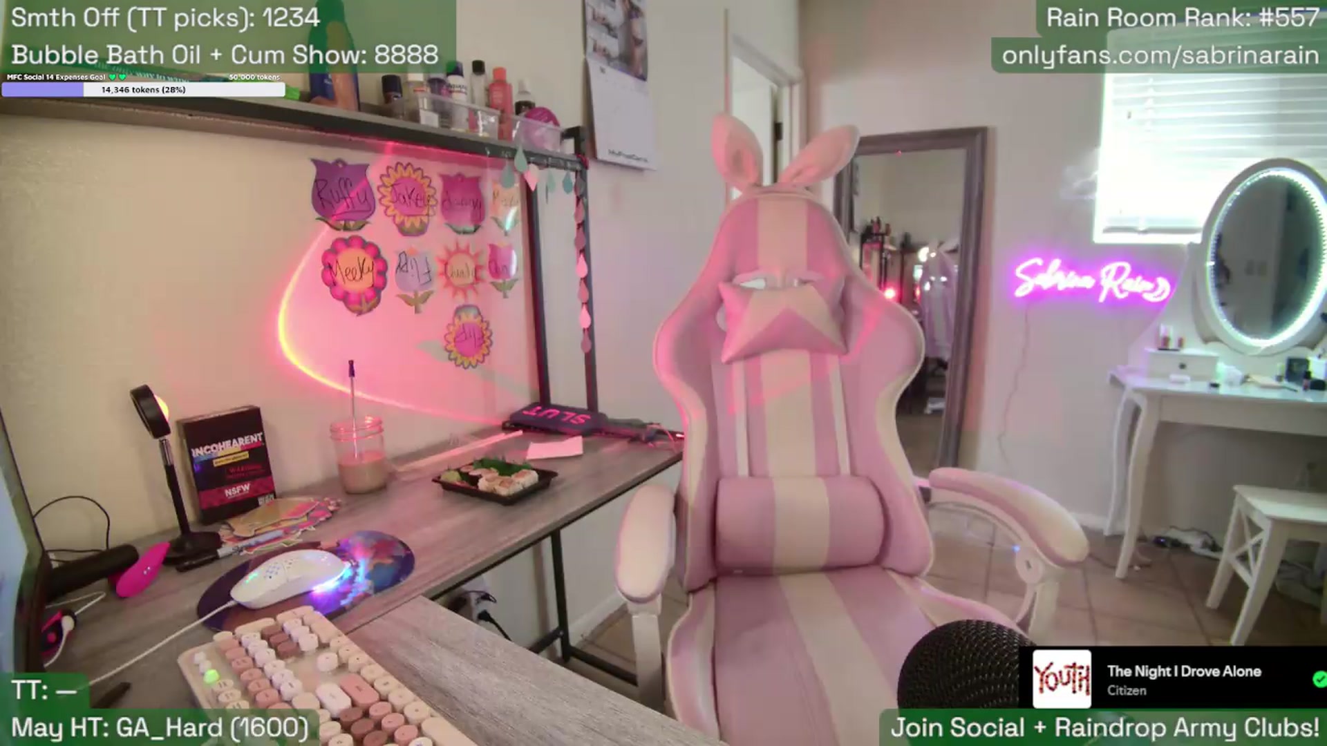 Gallery image thumbnail from SabrinaRain's myfreecams stream on, 05/06/2026, 22:27 image 2 of 20