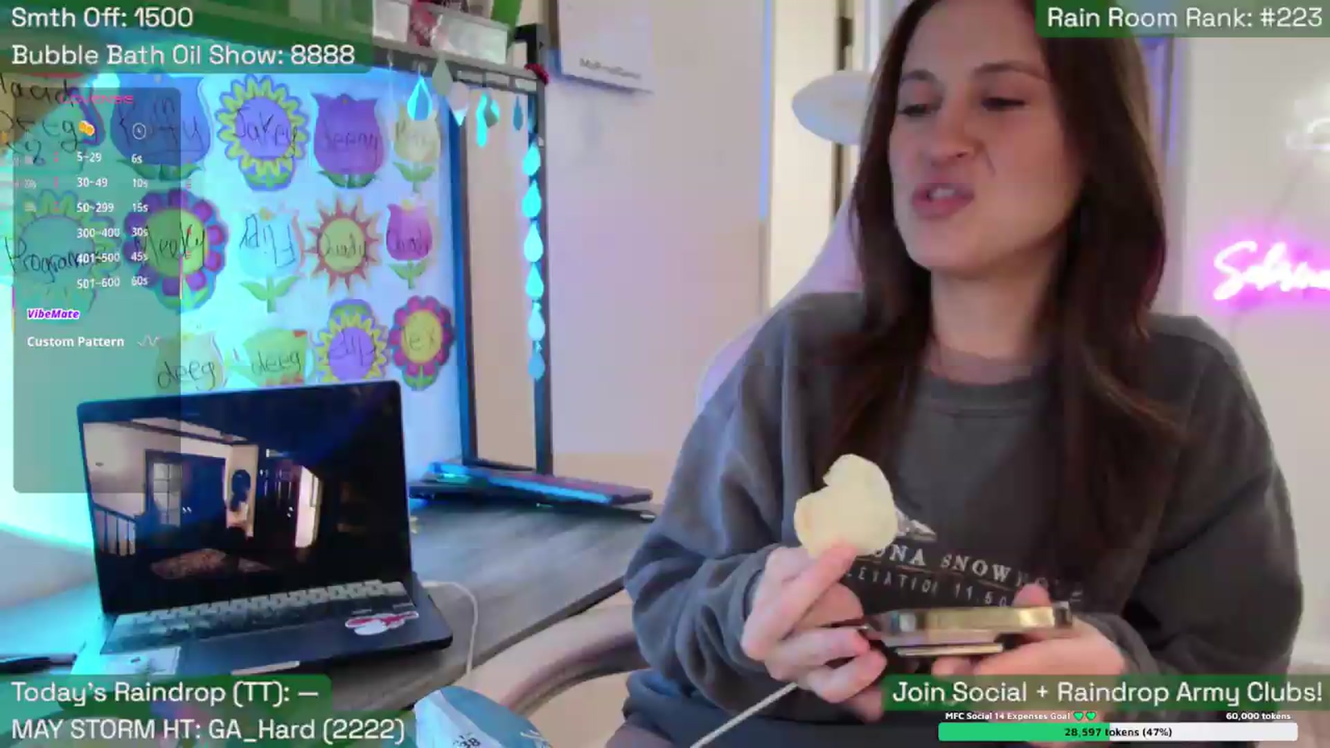 Gallery image thumbnail from SabrinaRain's myfreecams stream on, 05/13/2026, 24:29 image 6 of 20