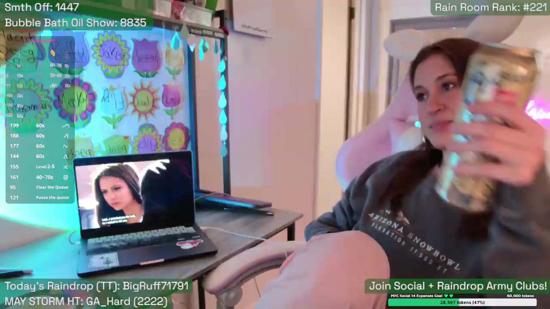 Gallery image thumbnail from SabrinaRain's myfreecams stream on, 05/13/2026, 24:29 image 14 of 20
