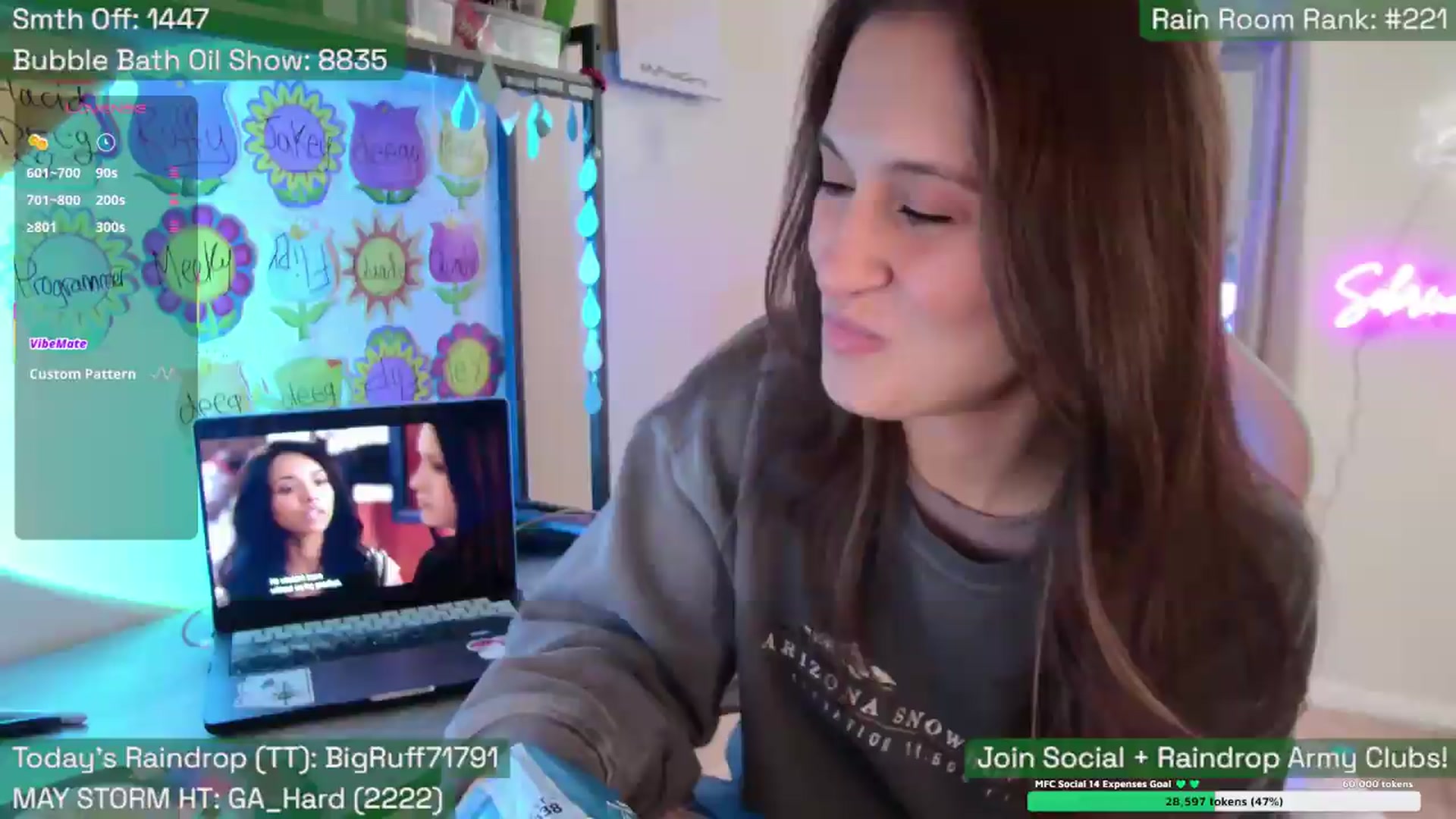 Gallery image thumbnail from SabrinaRain's myfreecams stream on, 05/13/2026, 24:29 image 12 of 20