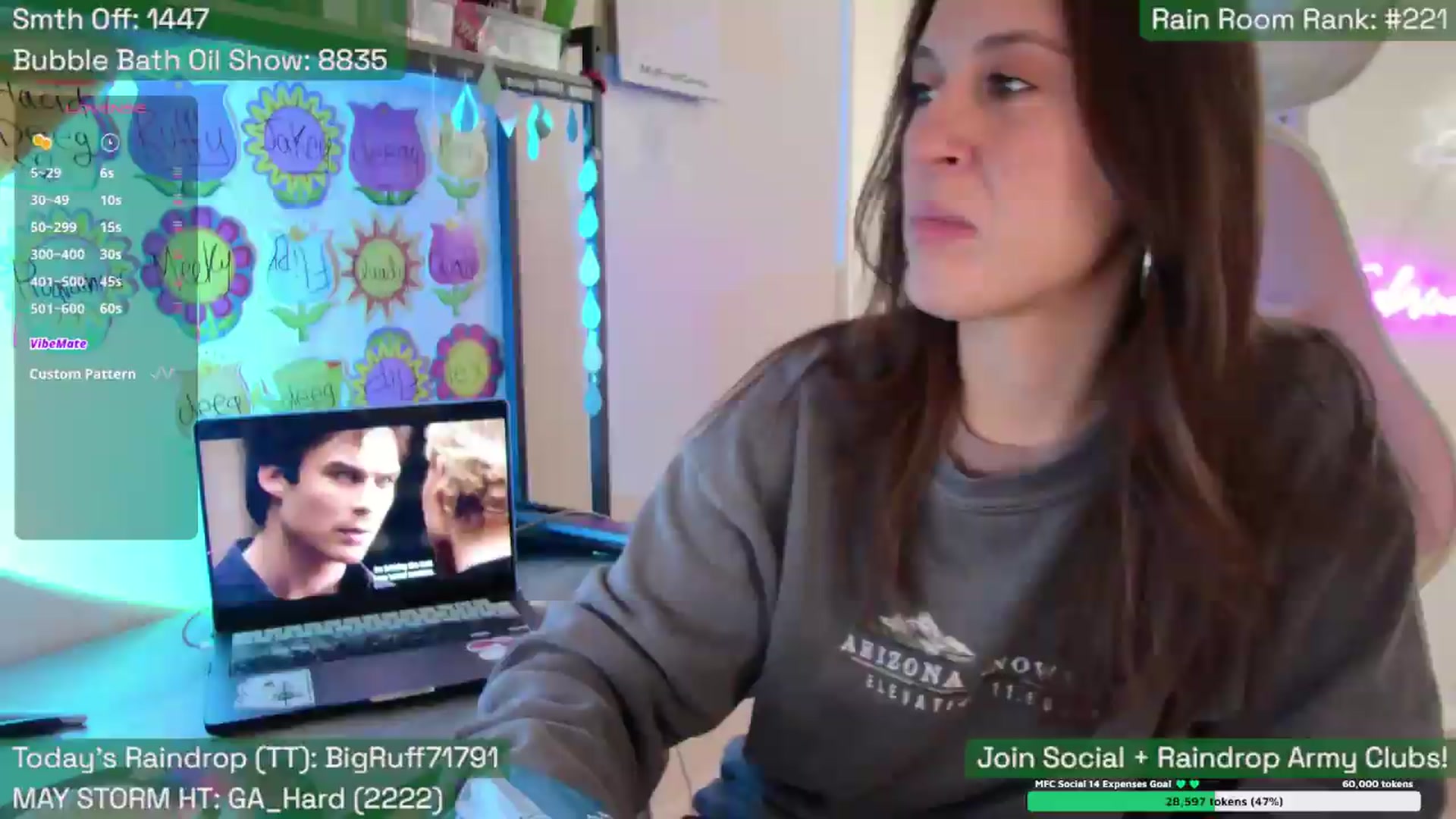Gallery image thumbnail from SabrinaRain's myfreecams stream on, 05/13/2026, 24:29 image 11 of 20